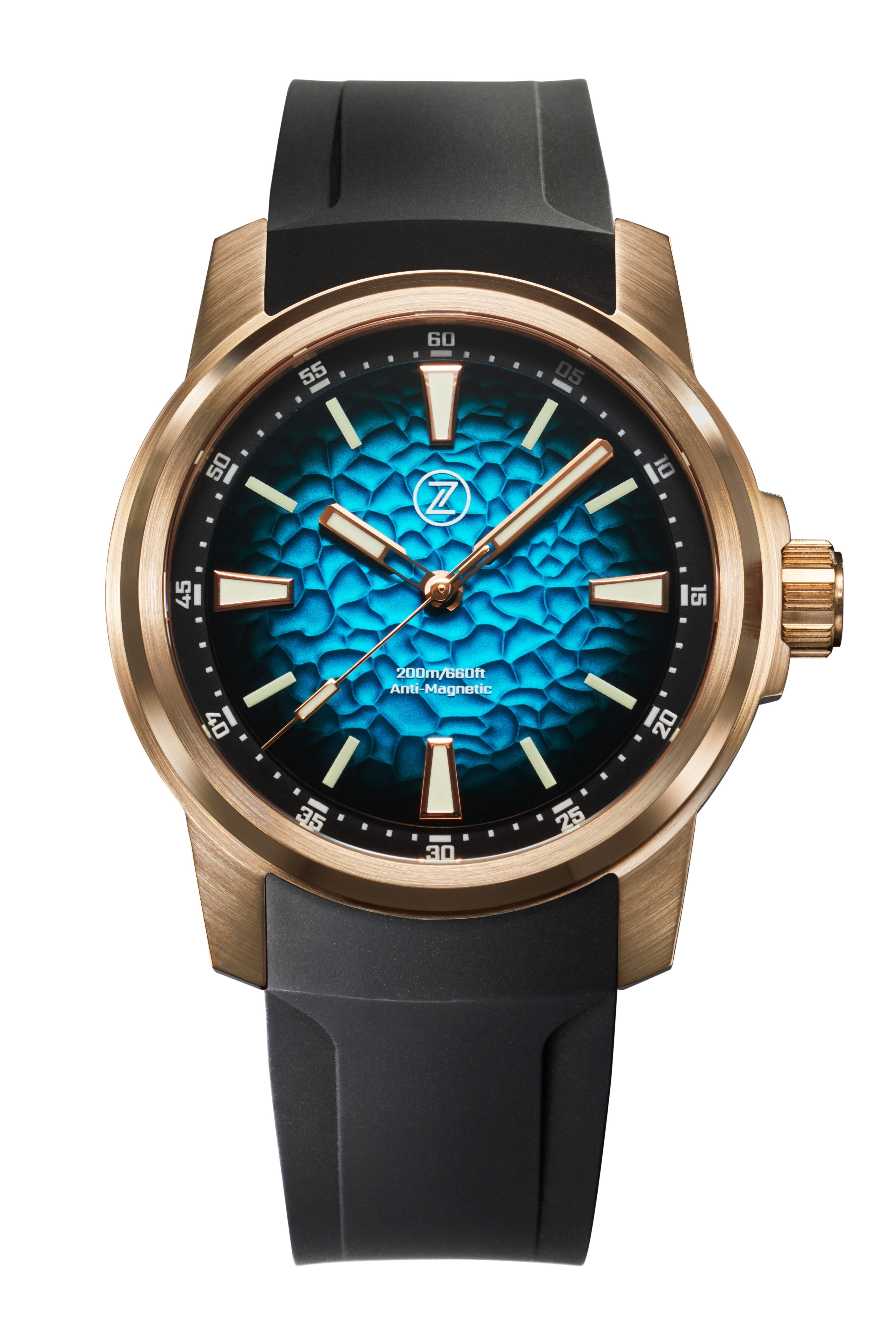 Aurora Field 42mm Br 'Hammered Teal'