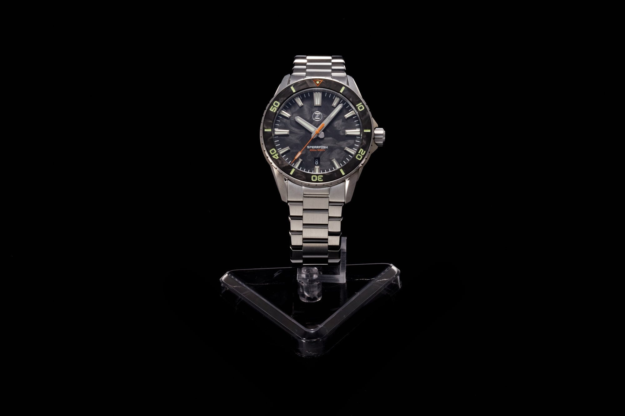 Spearfish 40mm Diver 'Forged Carbon'