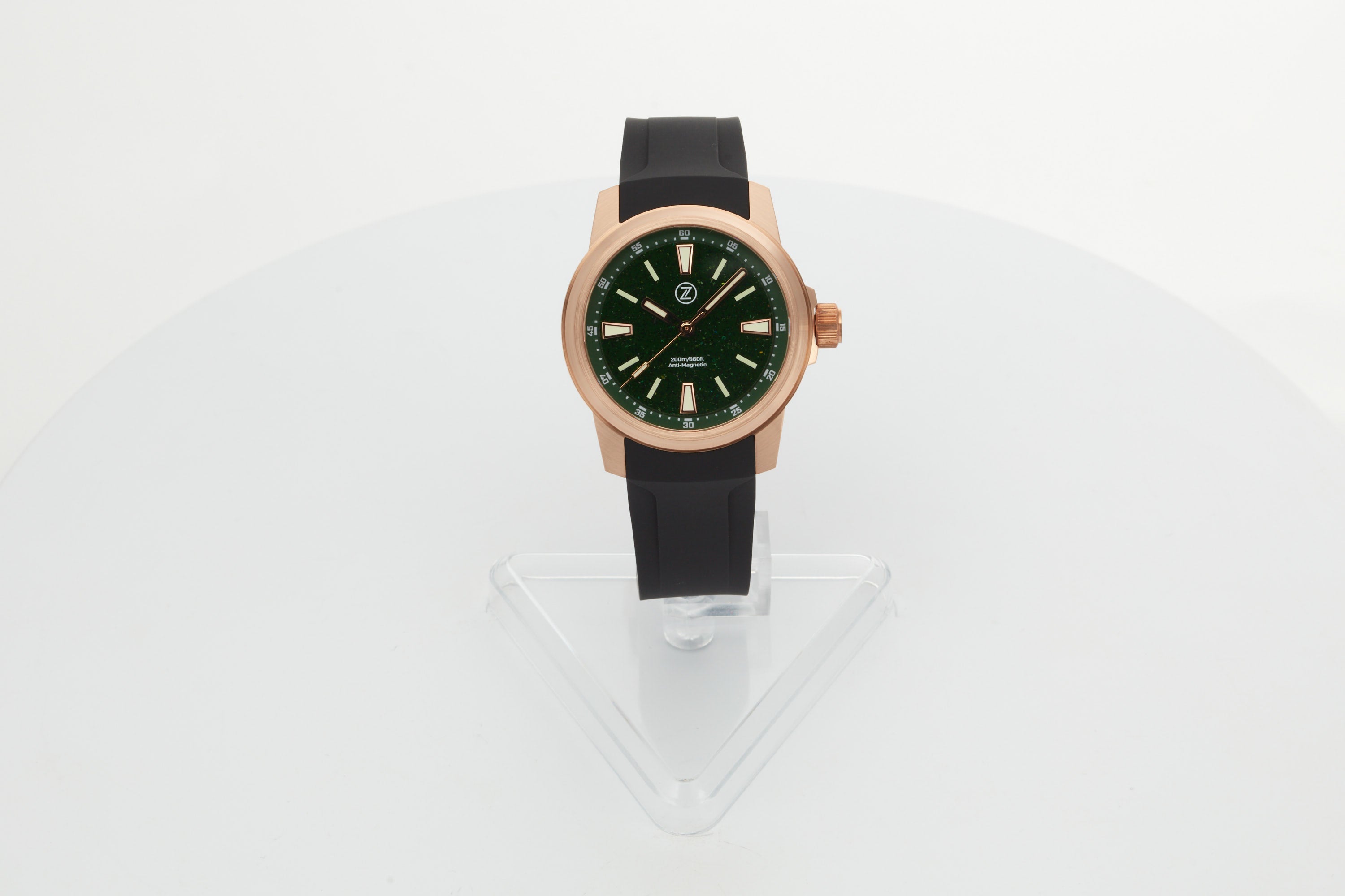 Aurora Field 38mm Br 'Green Aventurine'