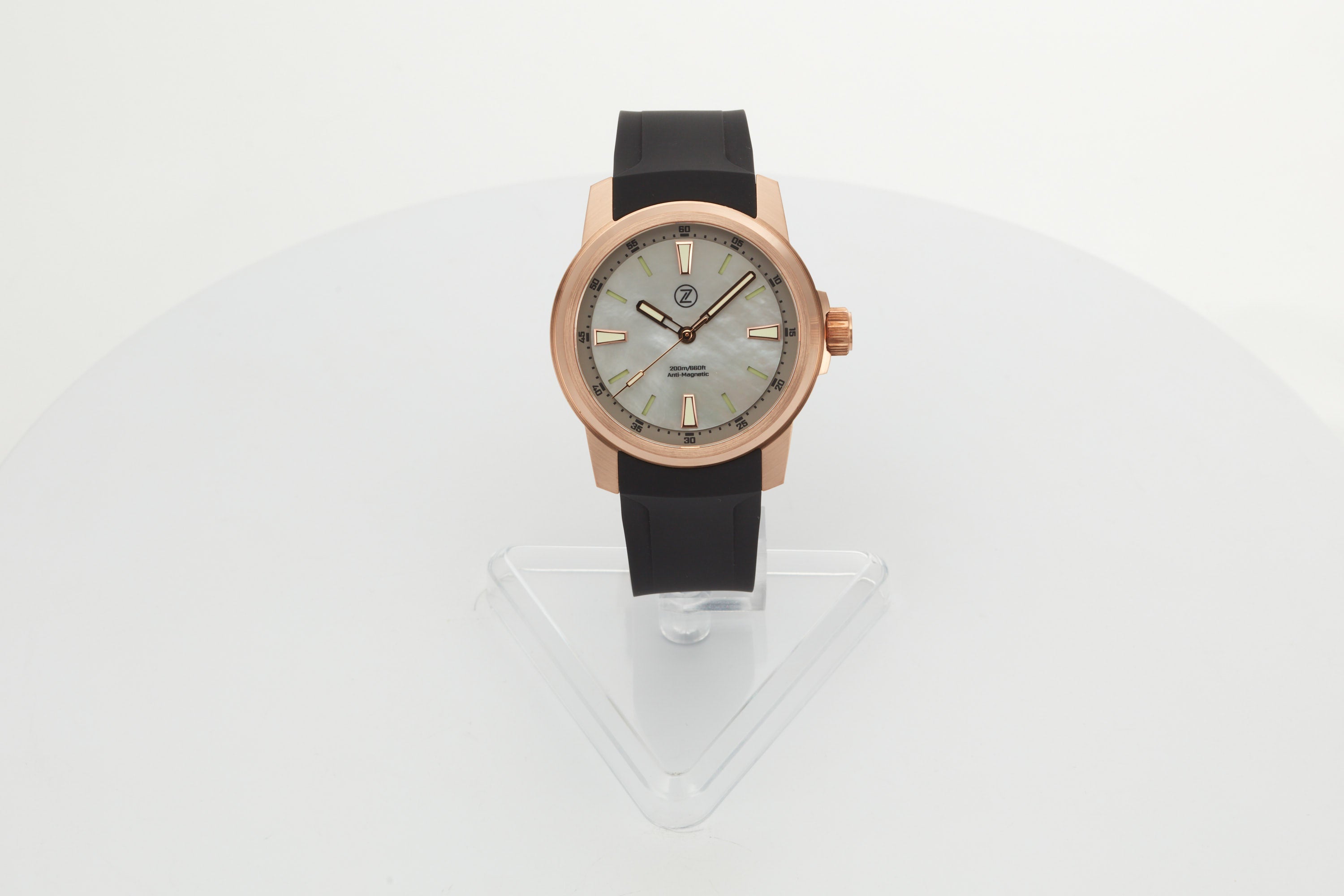 Aurora Field 42mm Br 'Grey MOP'