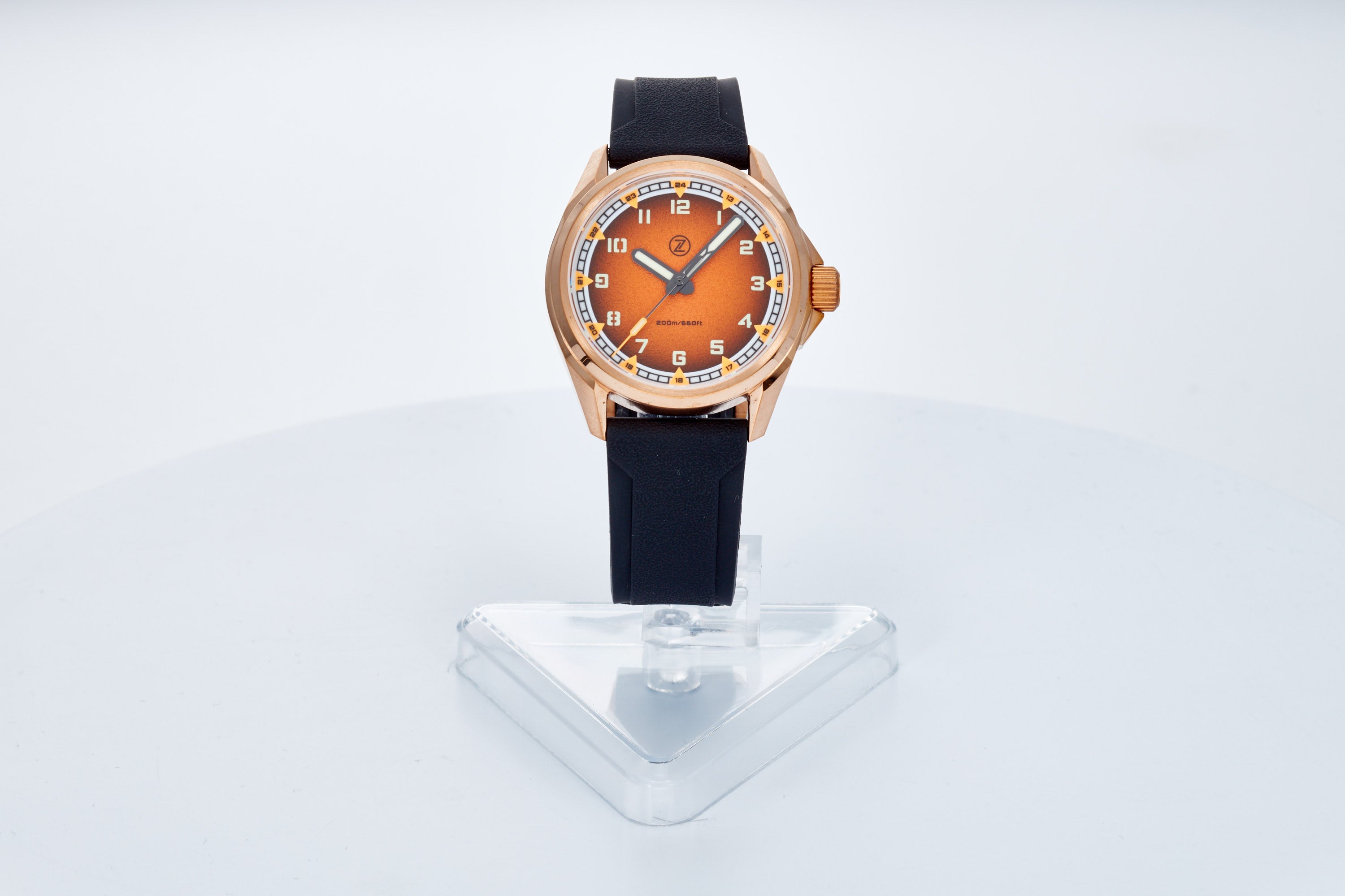 Swordfish Field 38mm Bronze 'Burnt Orange'