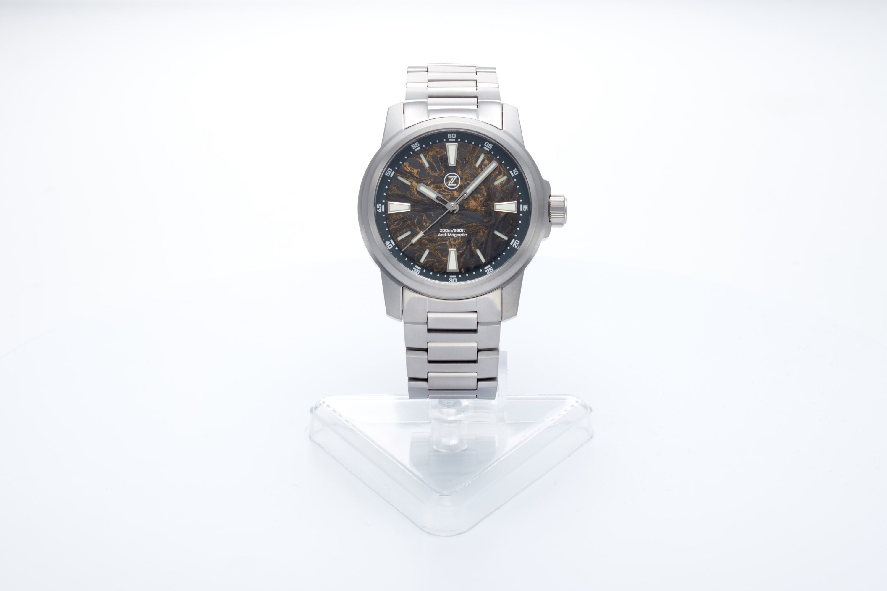 Aurora Field 42mm Ti 'Gold Carbon'