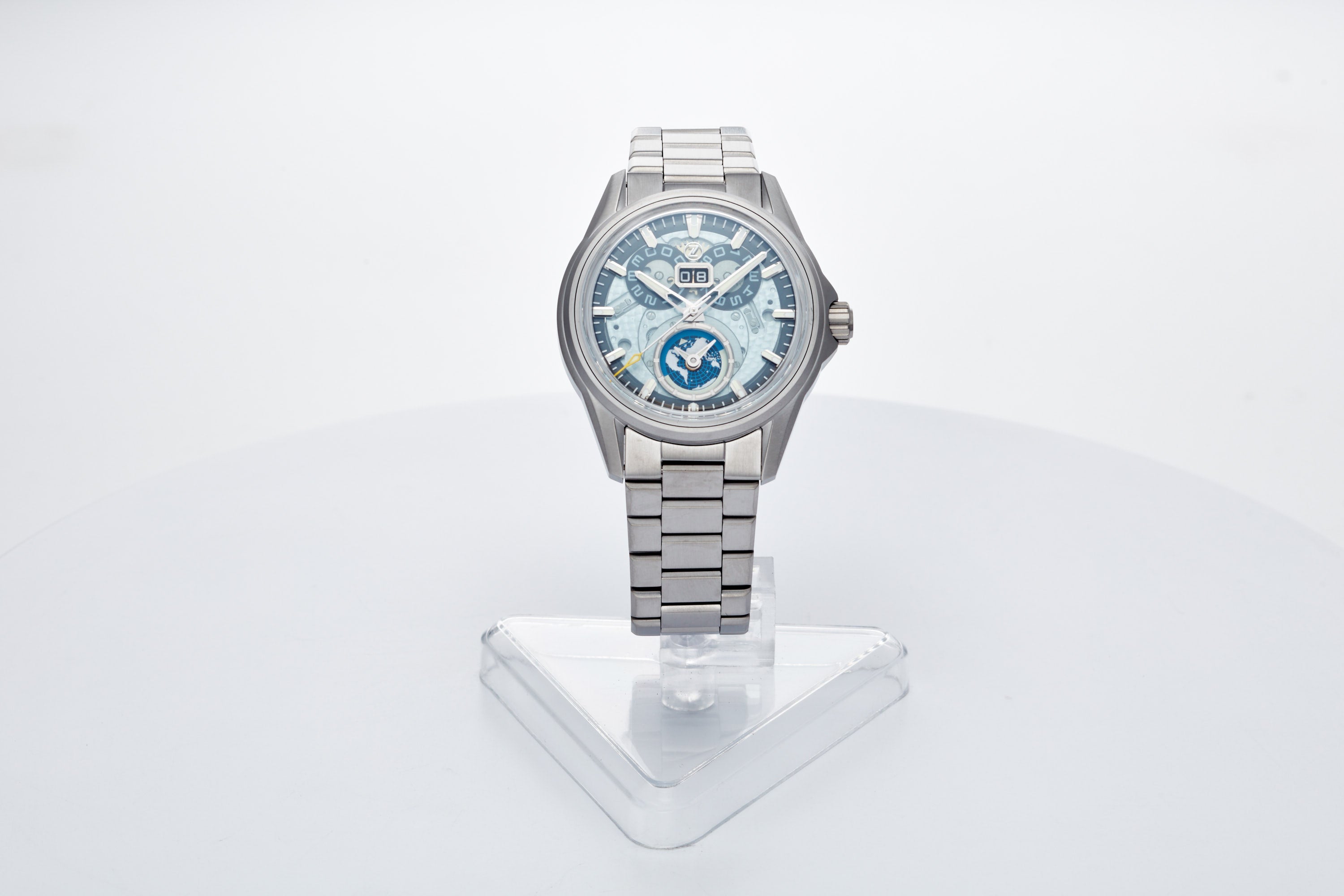 Spearfish Dual Time Ti 'Ocean Blue'