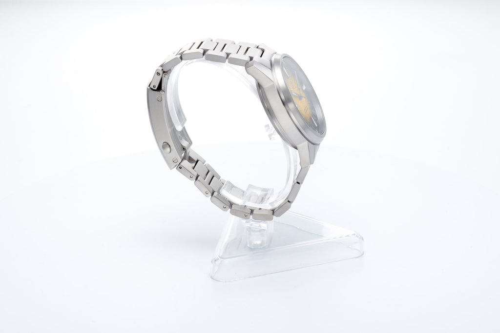 Aurora Field 42mm Ti 'Hammered Yellow'