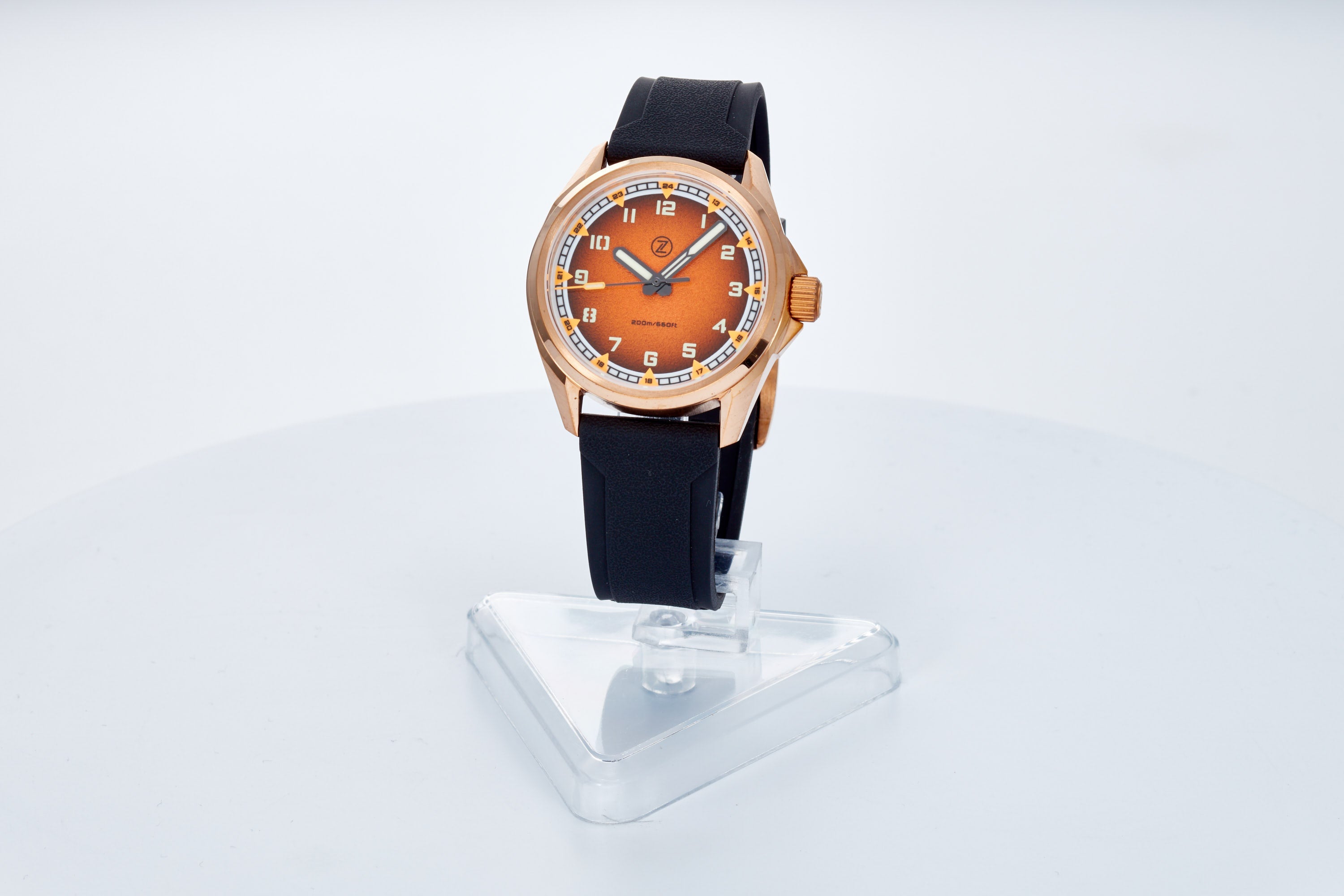 Swordfish Field 38mm Bronze 'Burnt Orange'