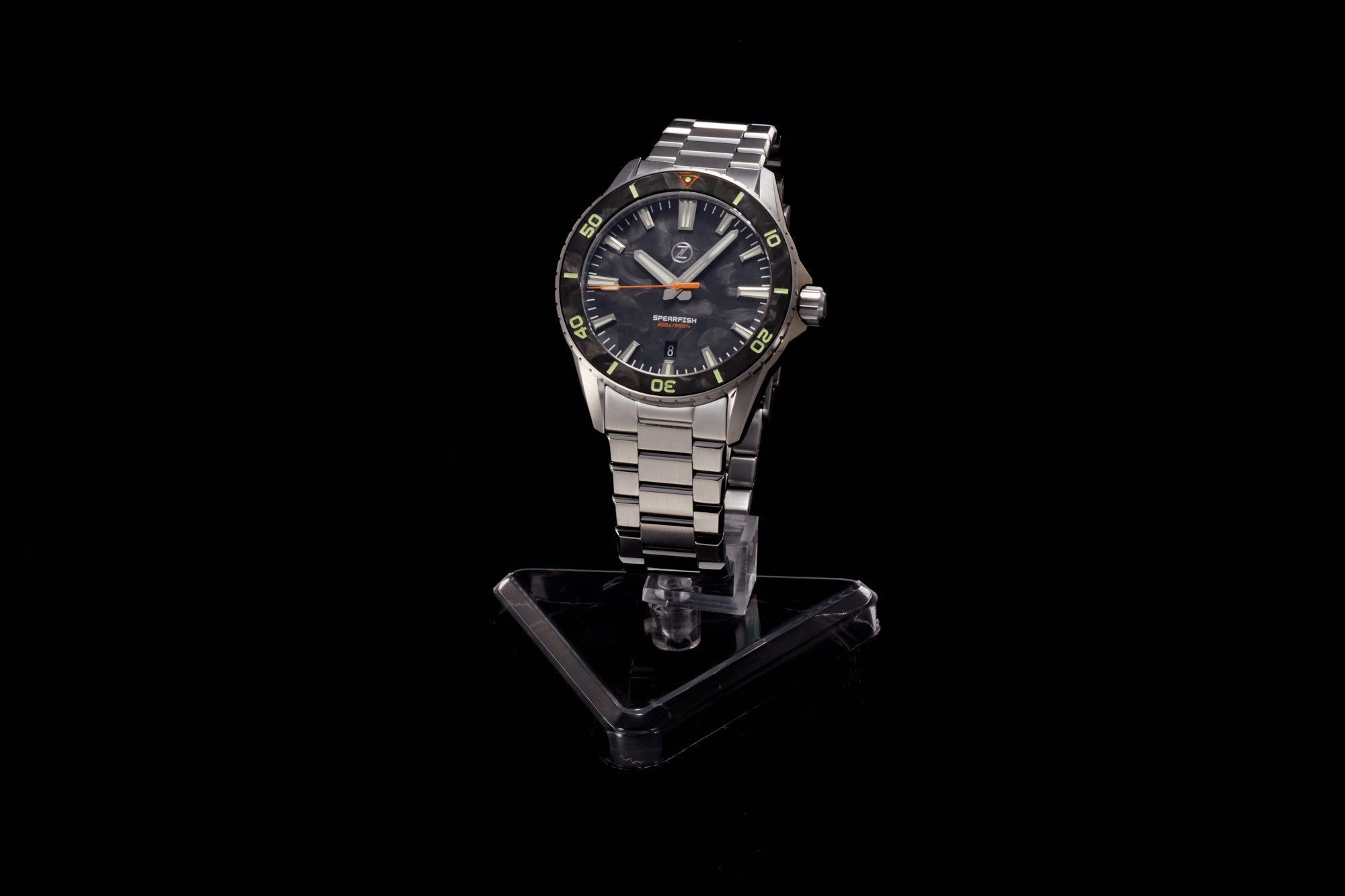 Spearfish 40mm Diver 'Forged Carbon'