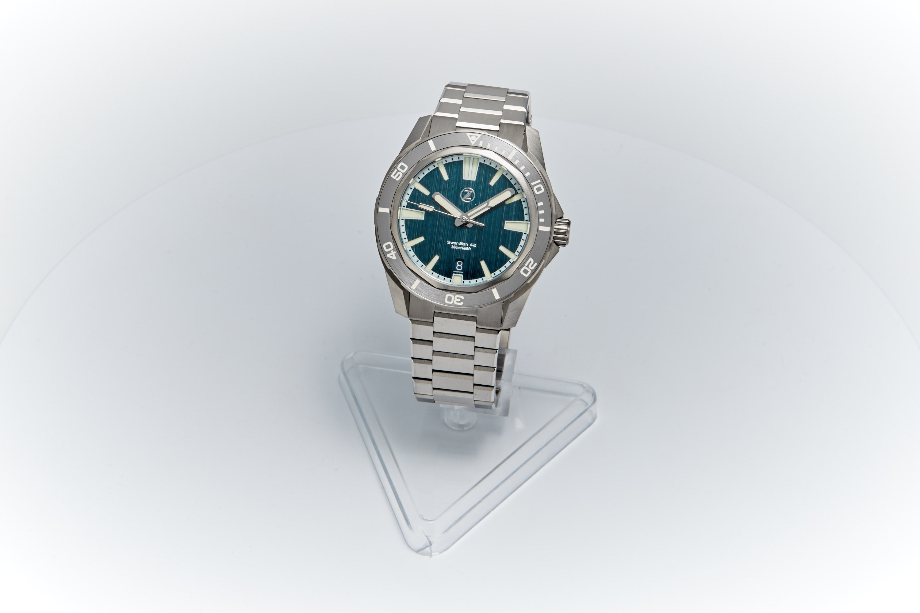 Swordfish 42mm Ti 'Teal'