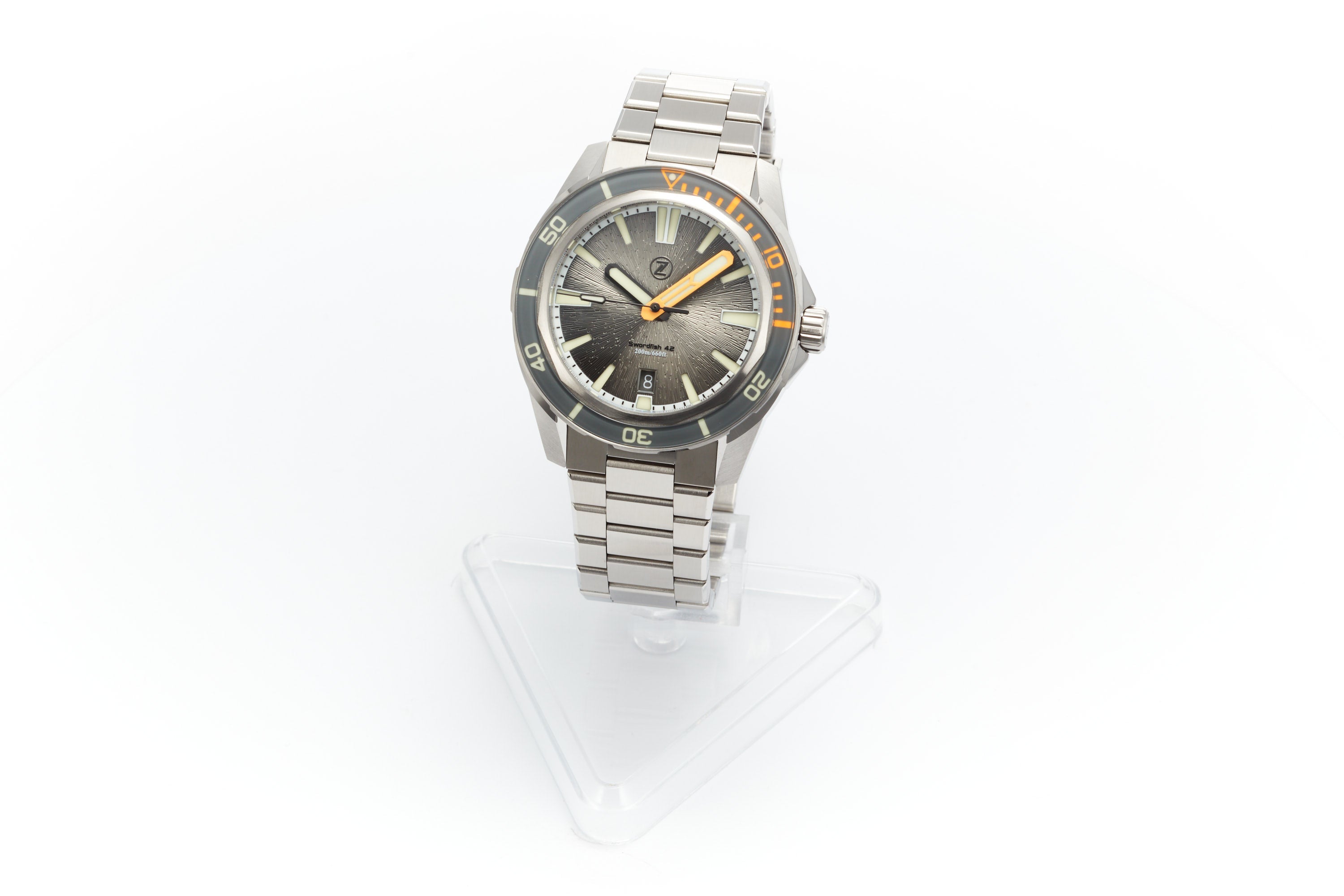 Swordfish 42mm SS 'Nimbus Grey'