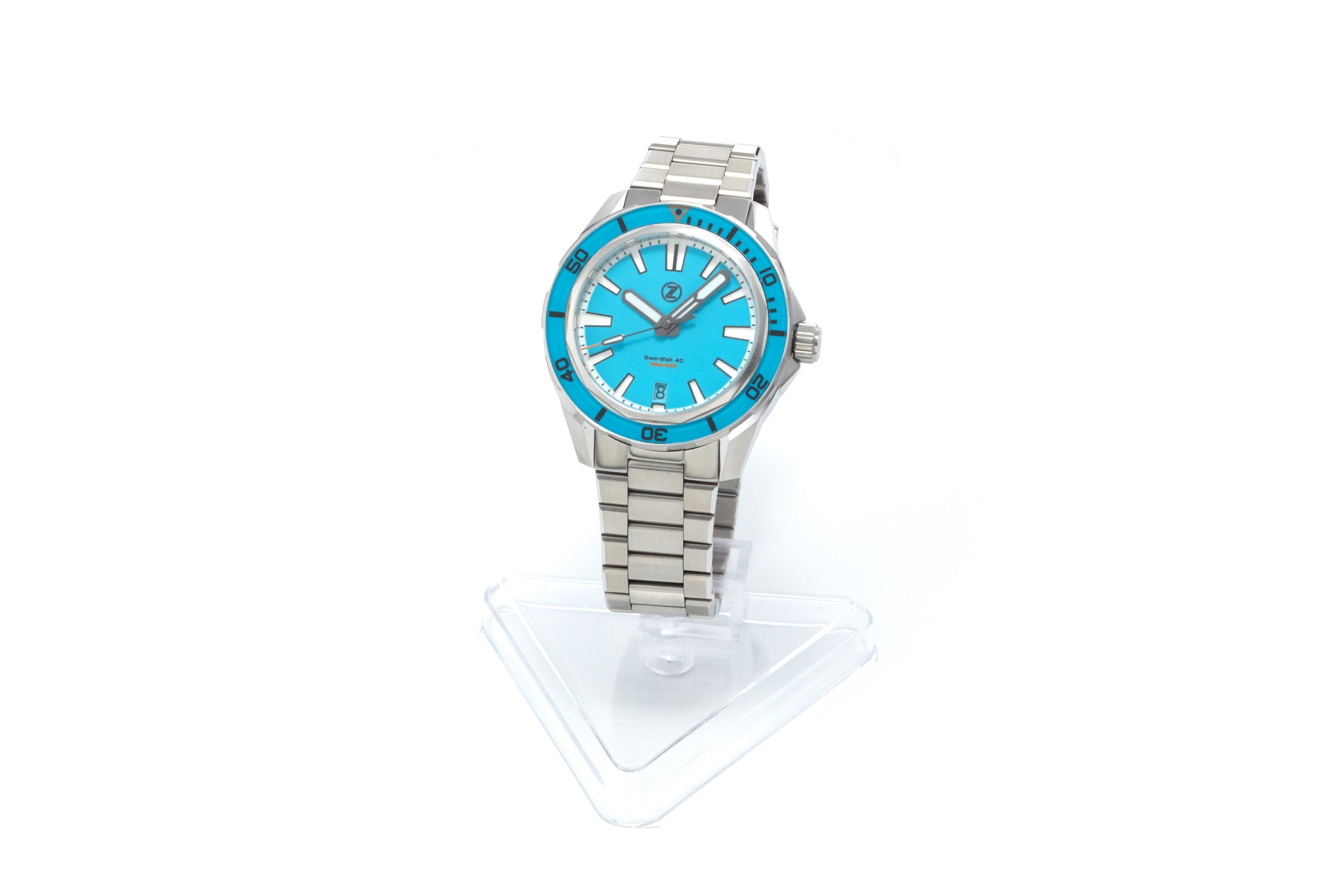 Swordfish 40mm SS 'Sky Blue'