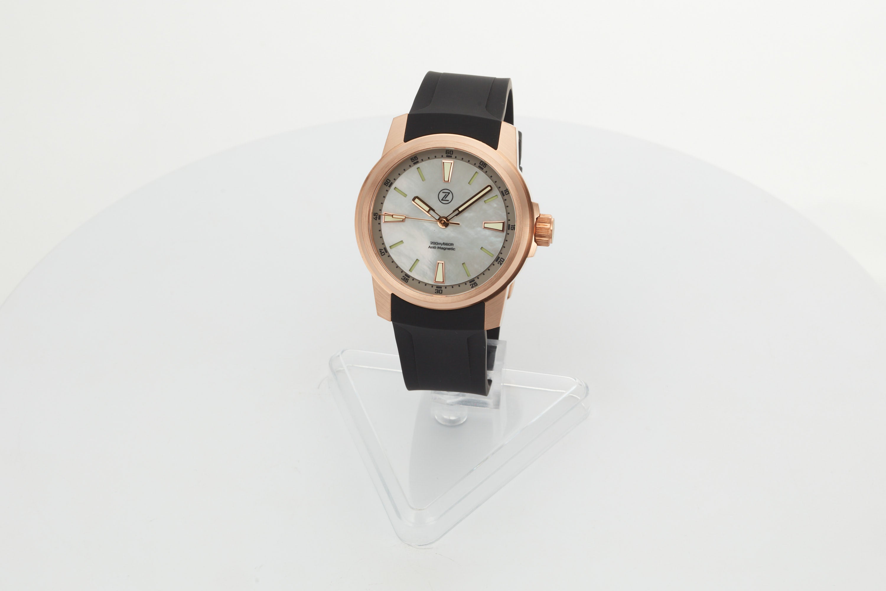 Aurora Field 42mm Br 'Grey MOP'