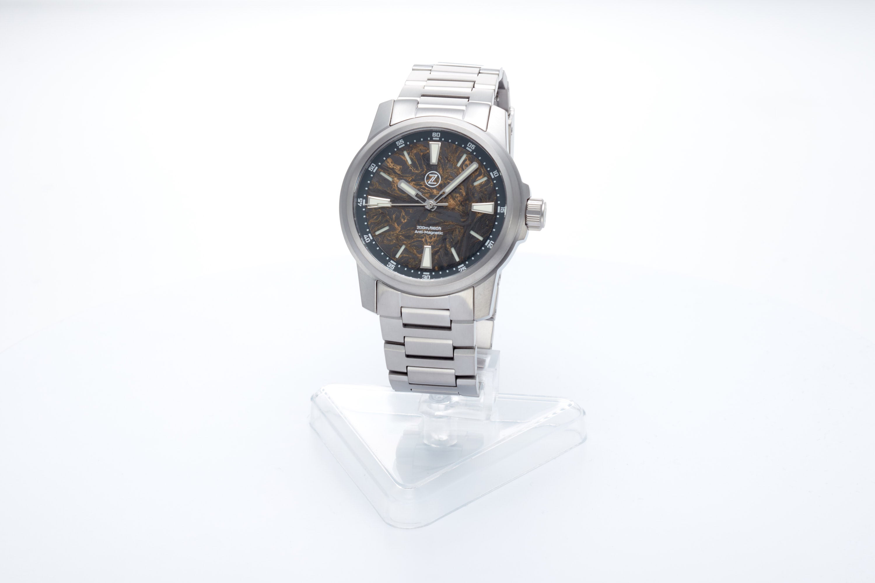 Aurora Field 42mm Ti 'Gold Carbon'