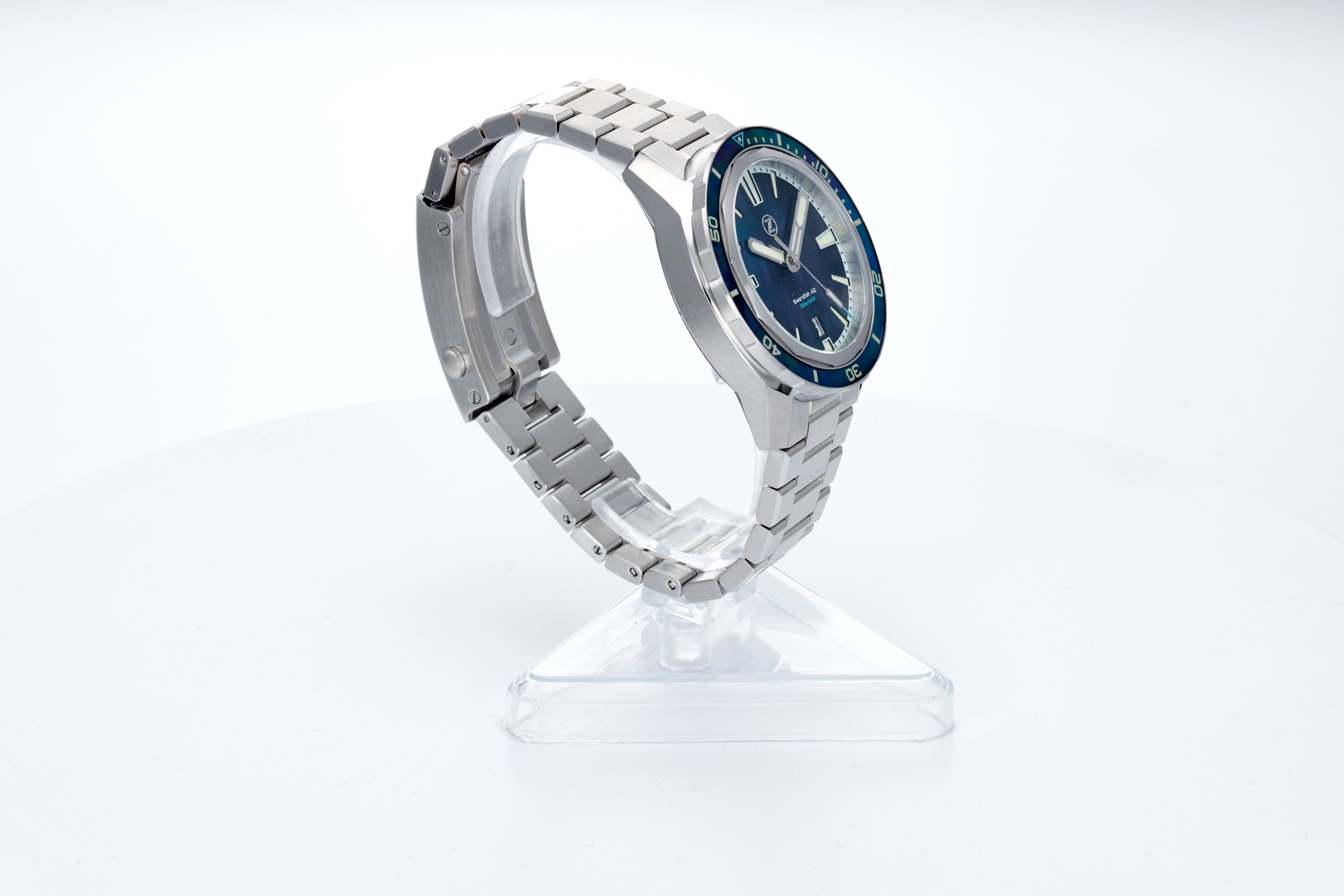 Swordfish 42mm SS MOP