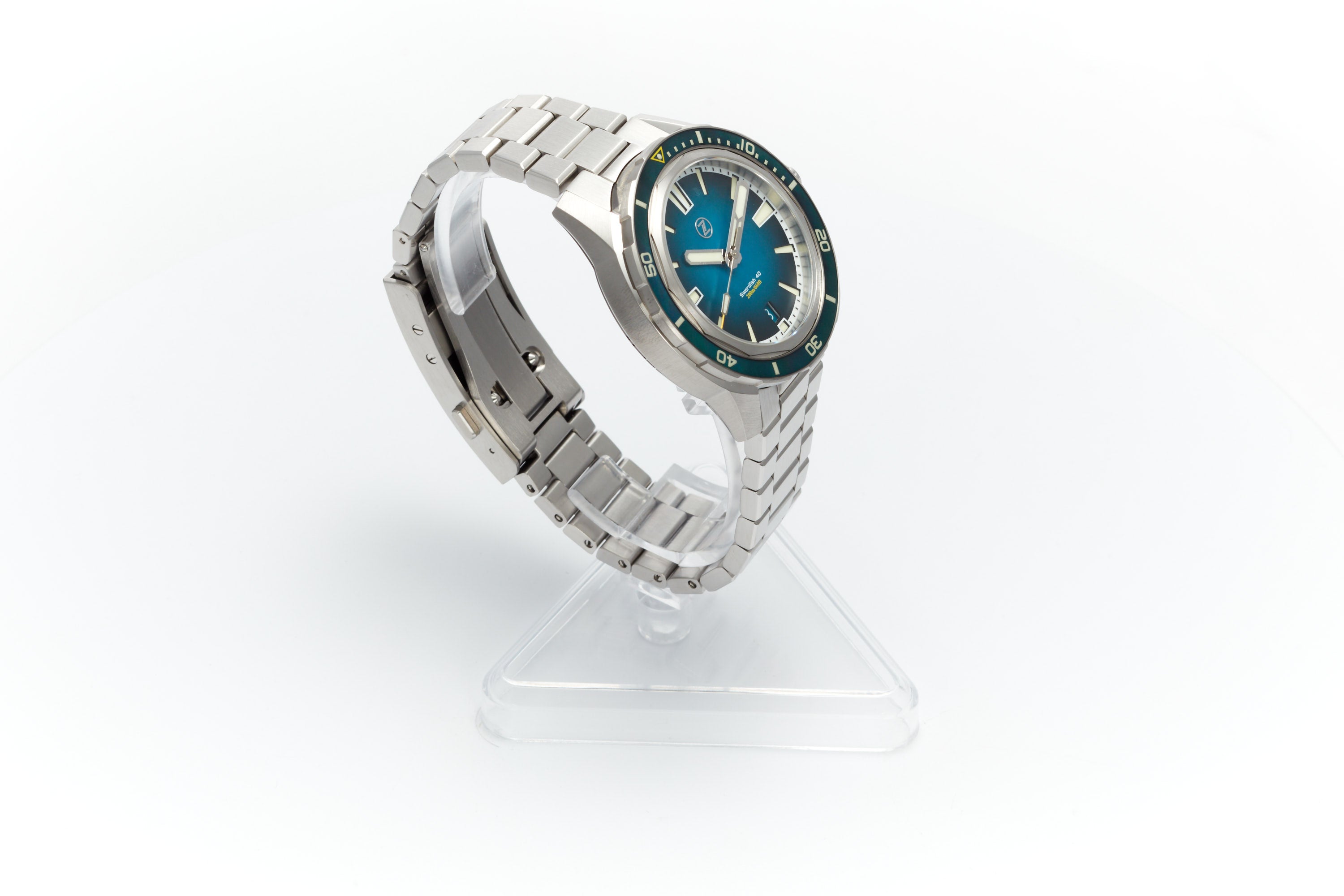 Swordfish 40mm SS Teal MOP