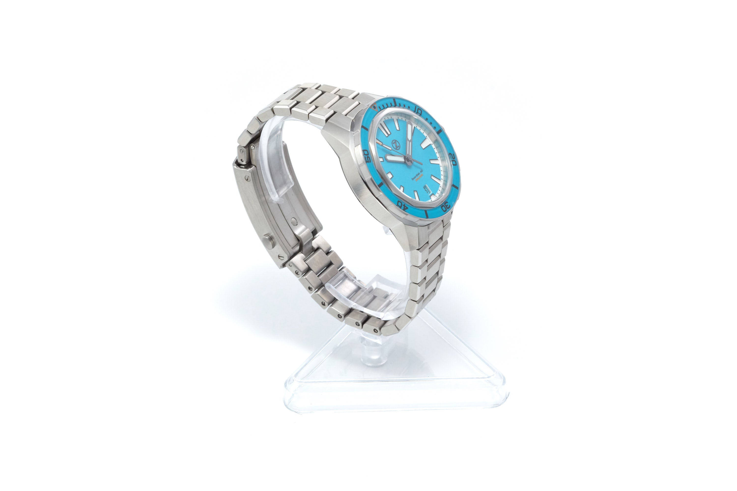 Swordfish 40mm SS 'Sky Blue'