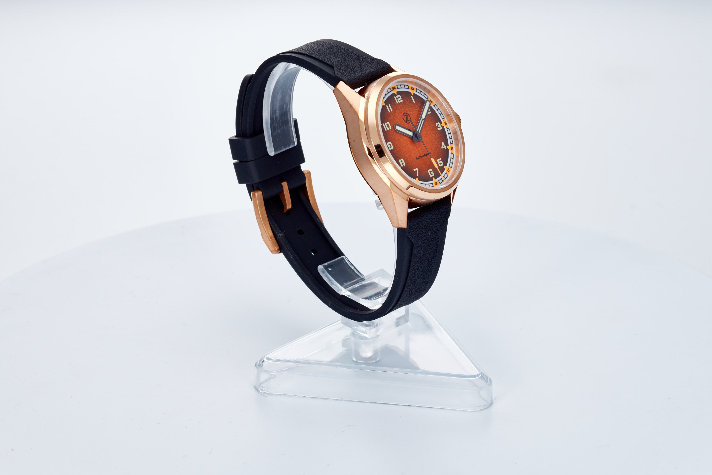 Swordfish Field 38mm Bronze 'Burnt Orange'