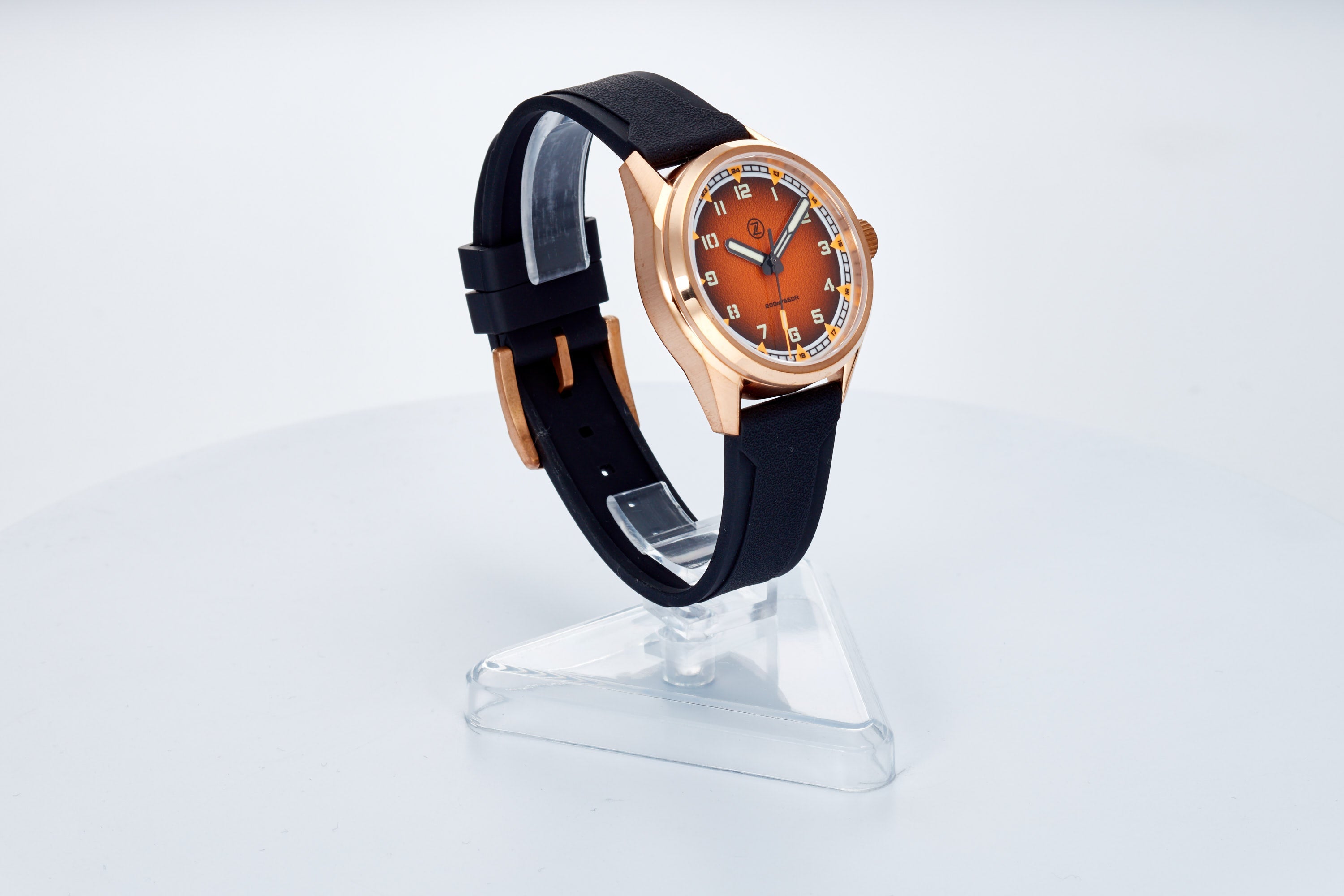 Swordfish Field 38mm Bronze 'Burnt Orange'