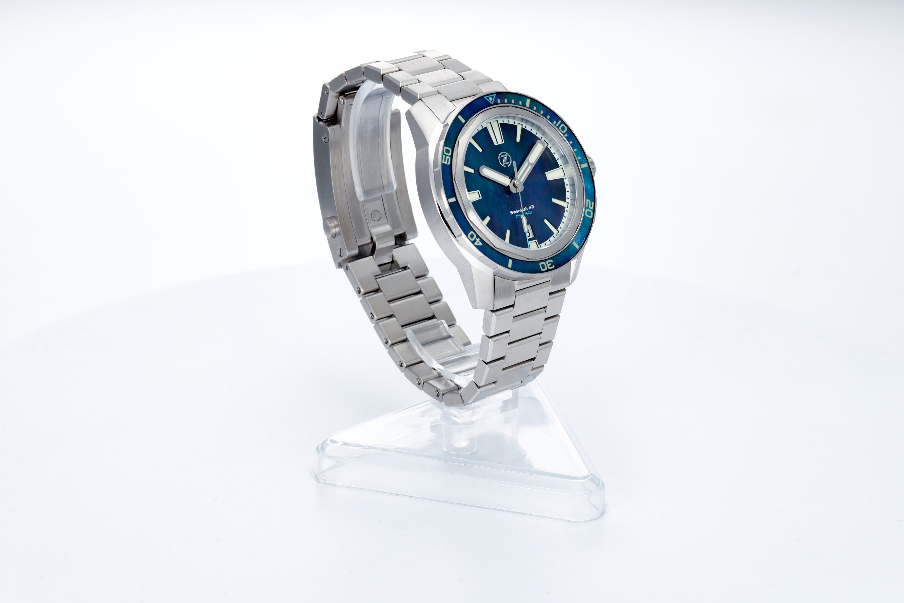 Swordfish 42mm SS MOP