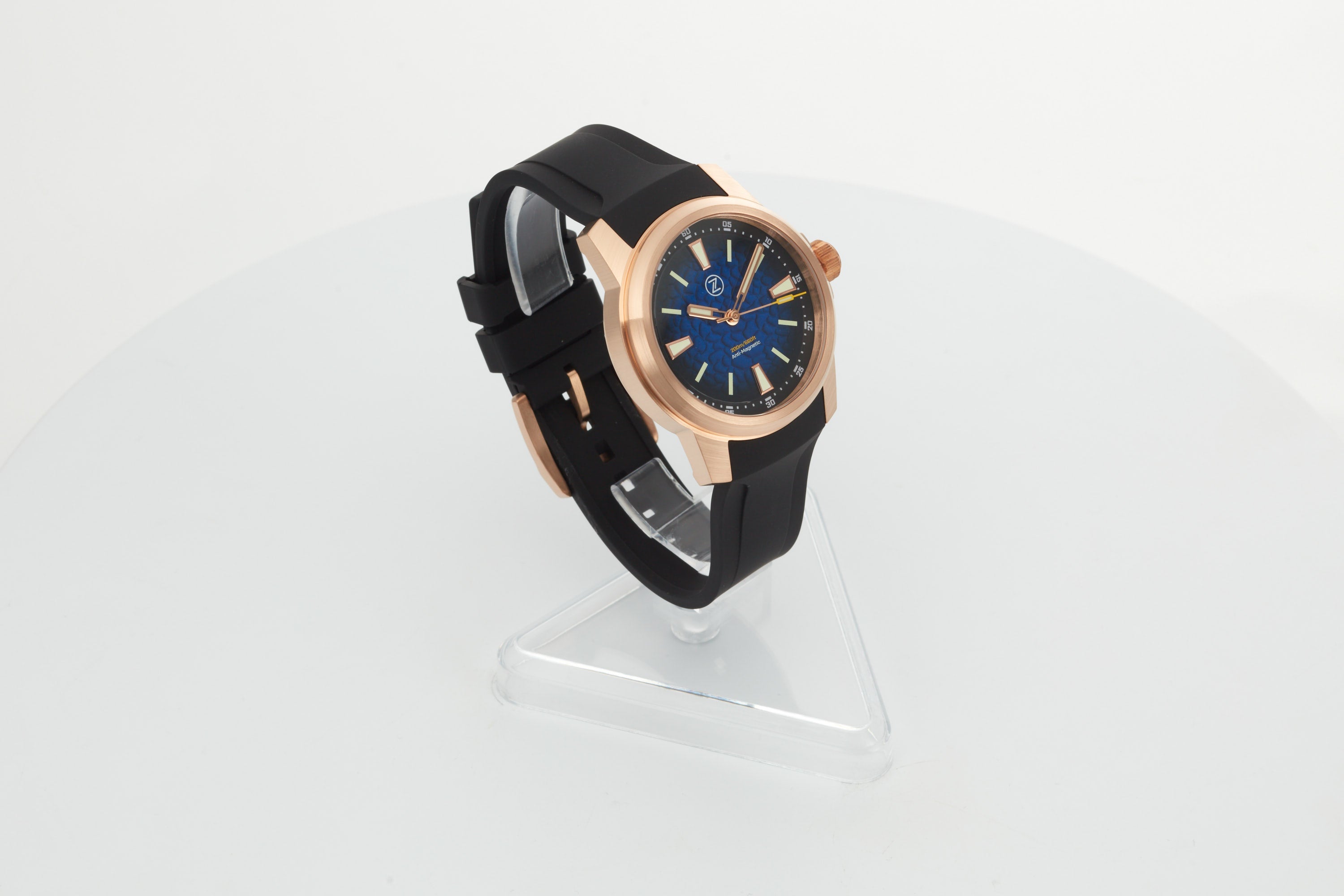 Aurora Field 38mm Br 'Hammered Blue'