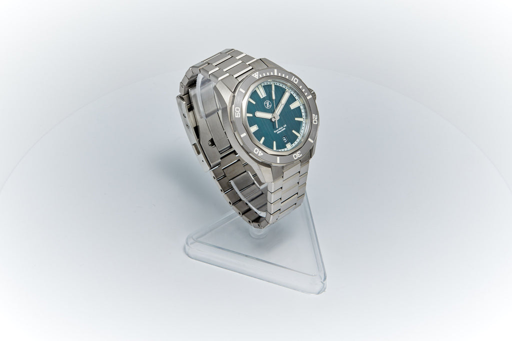 Swordfish 42mm Ti 'Teal'