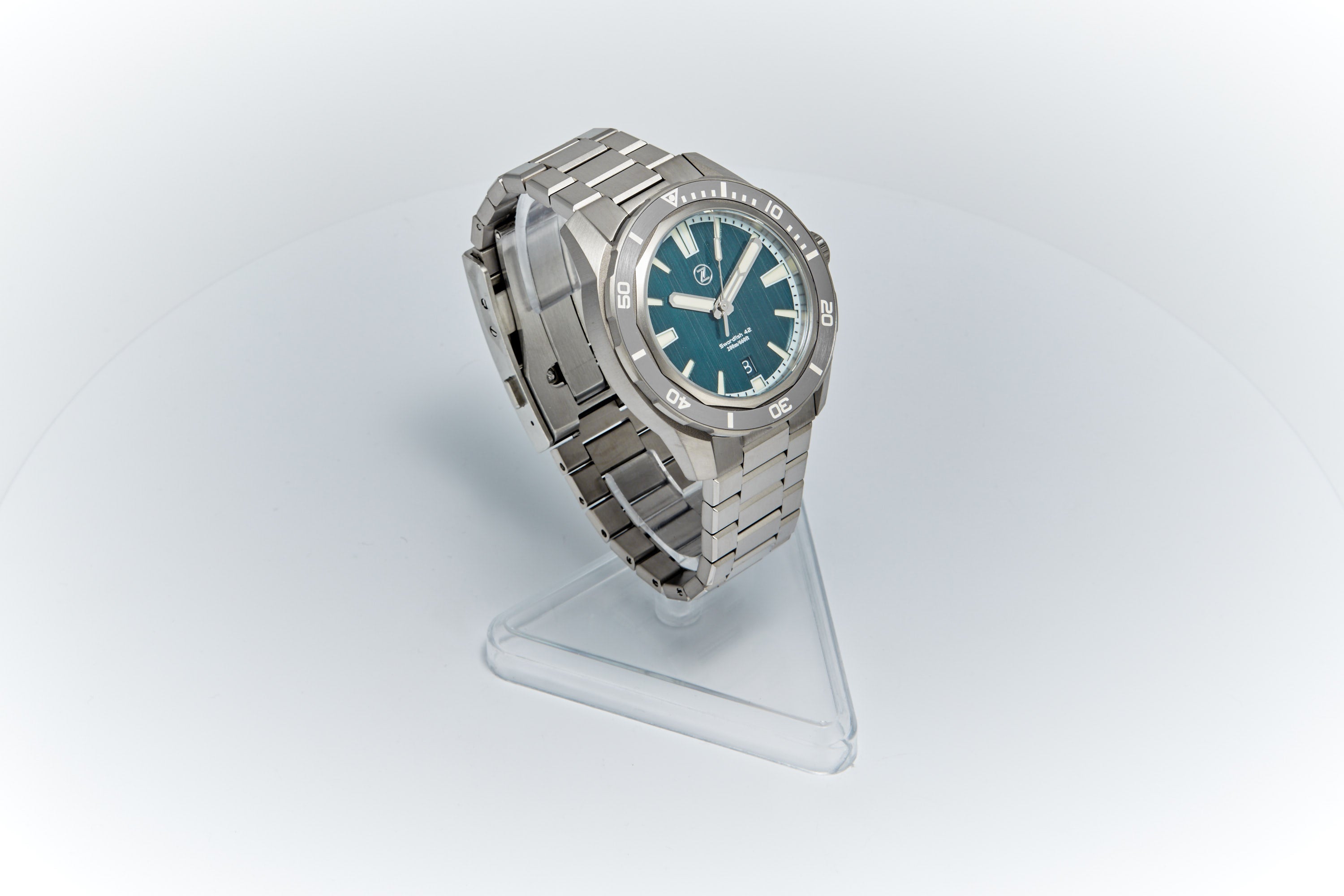 Swordfish 42mm Ti 'Teal'