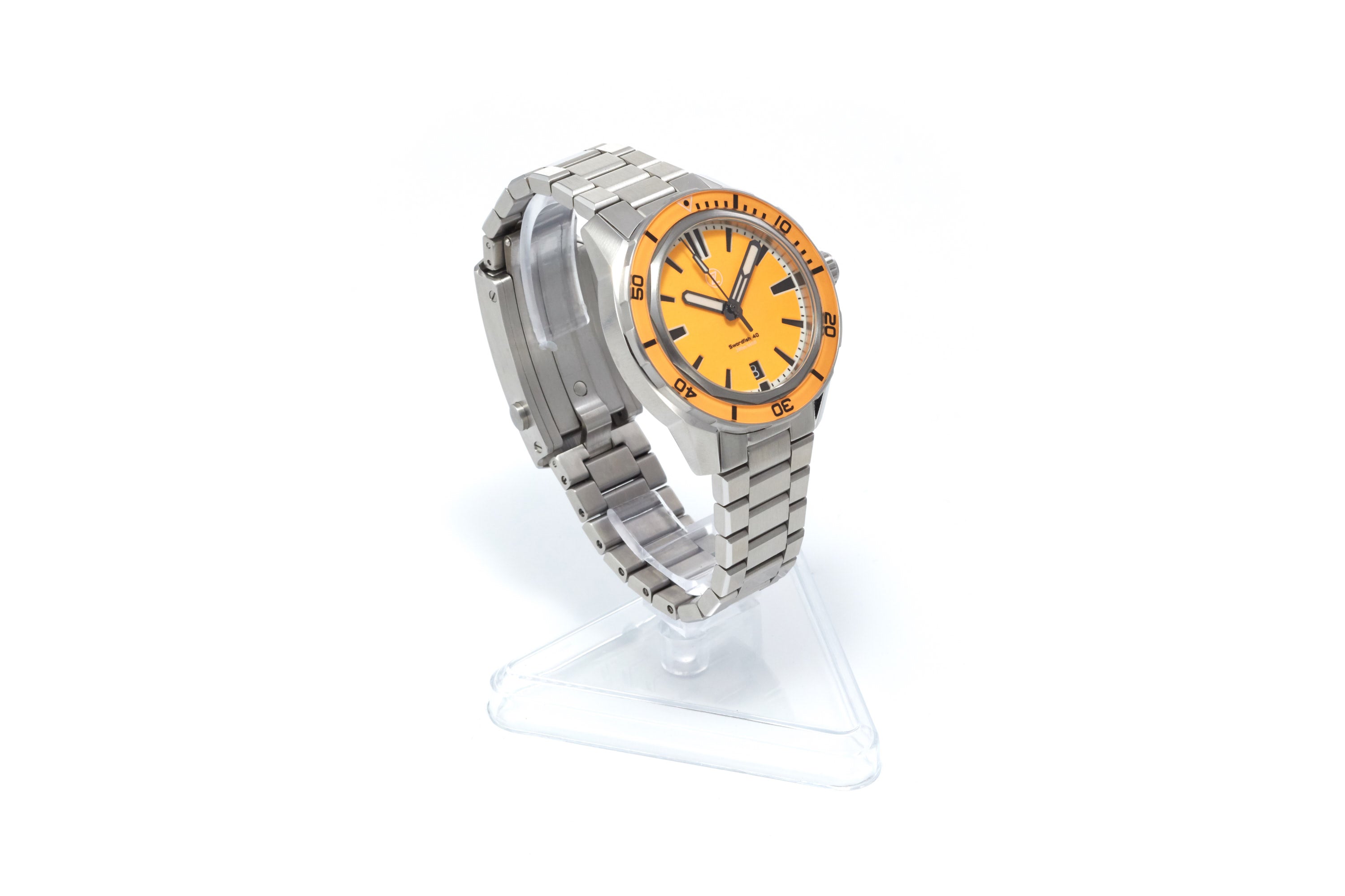 Swordfish 40mm SS 'Ember Orange'