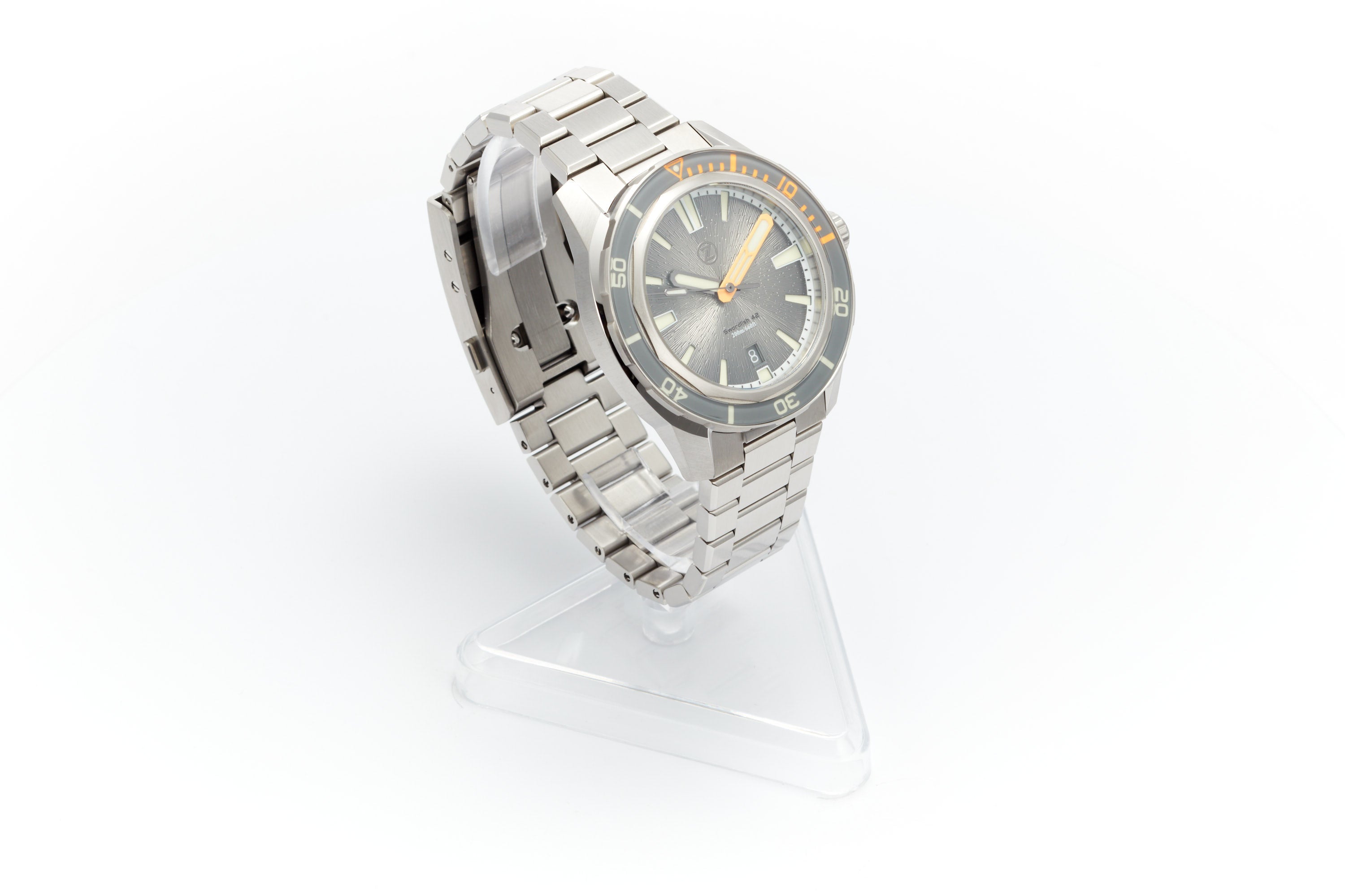 Swordfish 42mm SS 'Nimbus Grey'