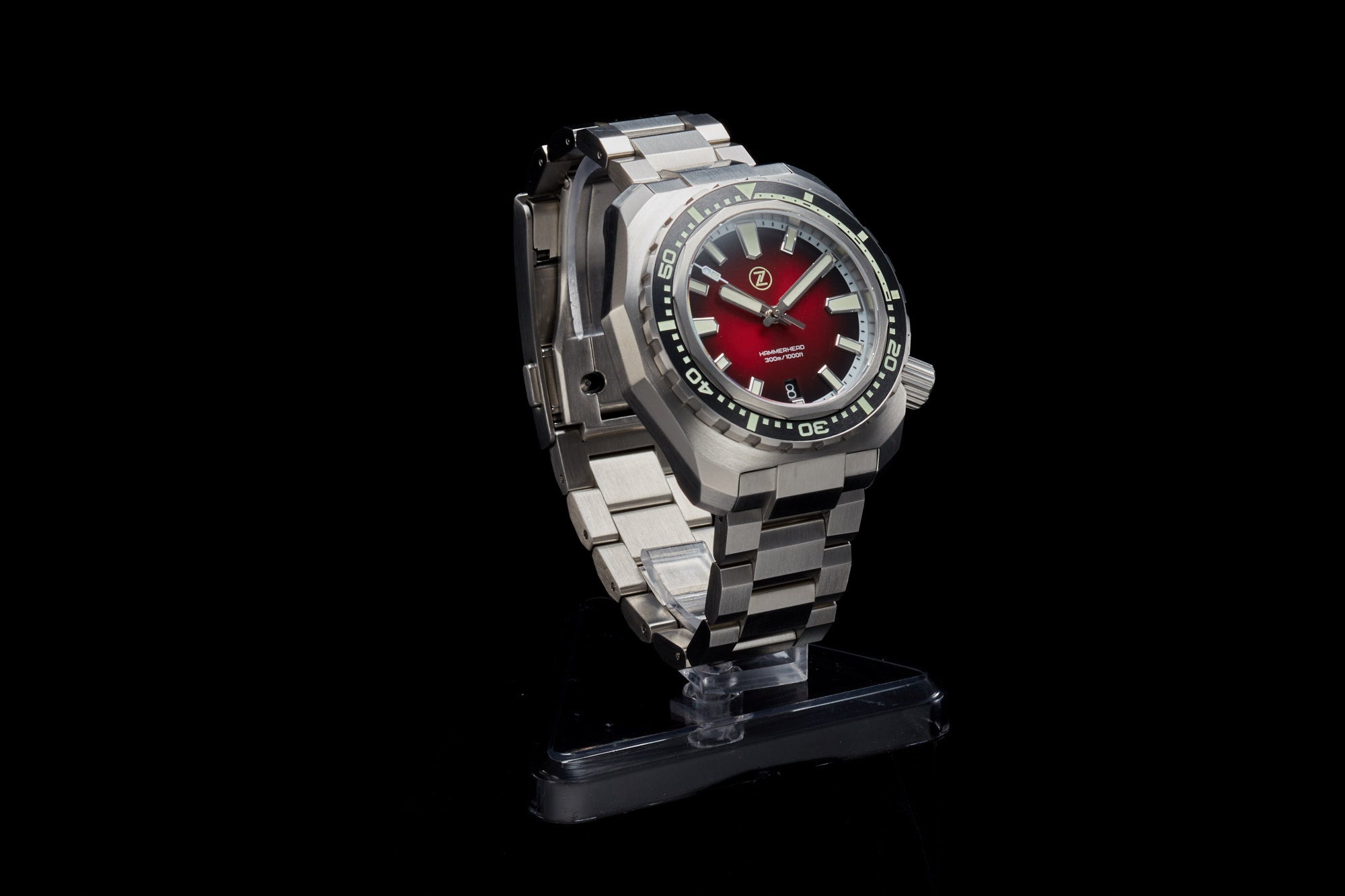 Hammerhead V3 300m Steel Crimson Red