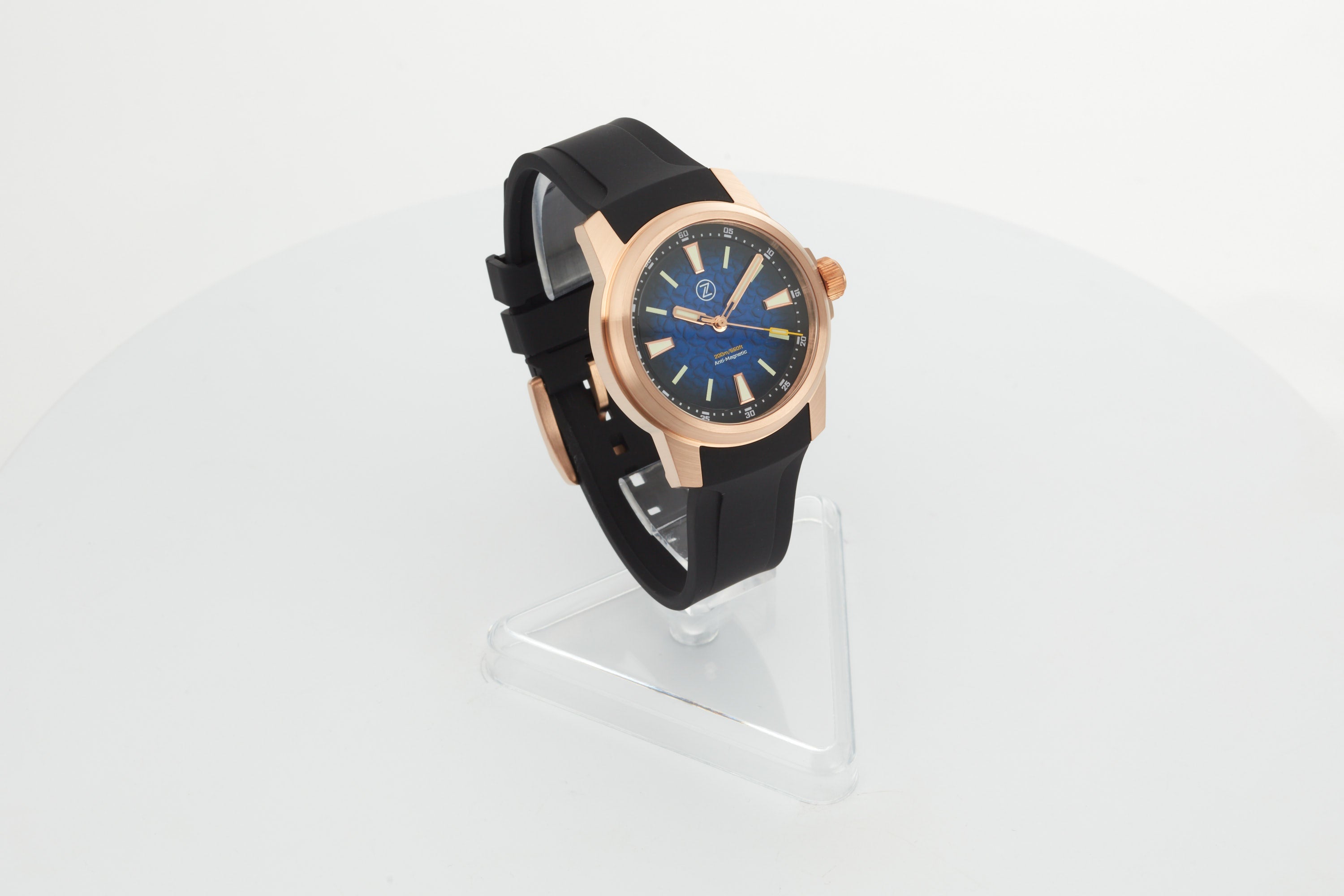 Aurora Field 38mm Br 'Hammered Blue'