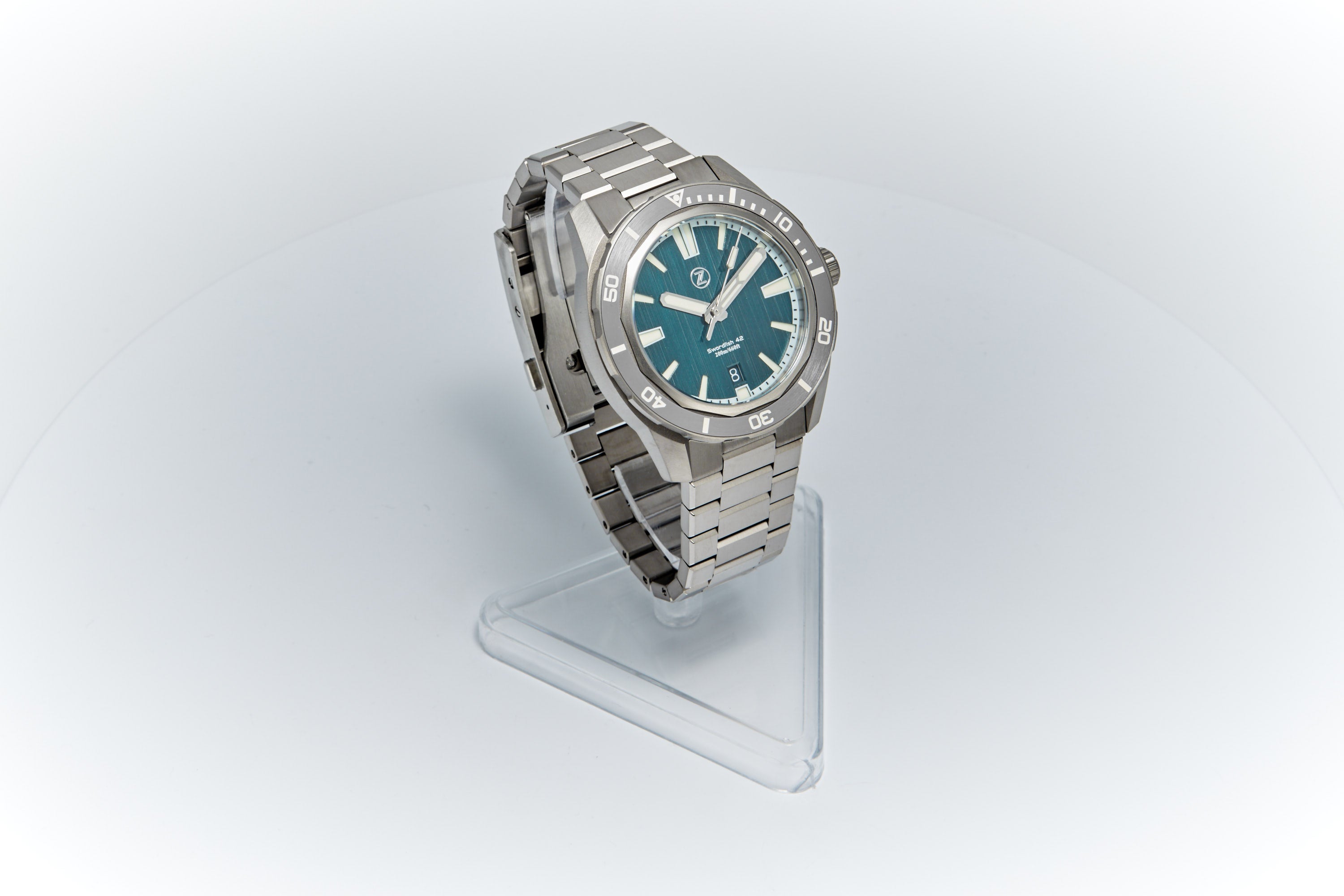Swordfish 42mm Ti 'Teal'