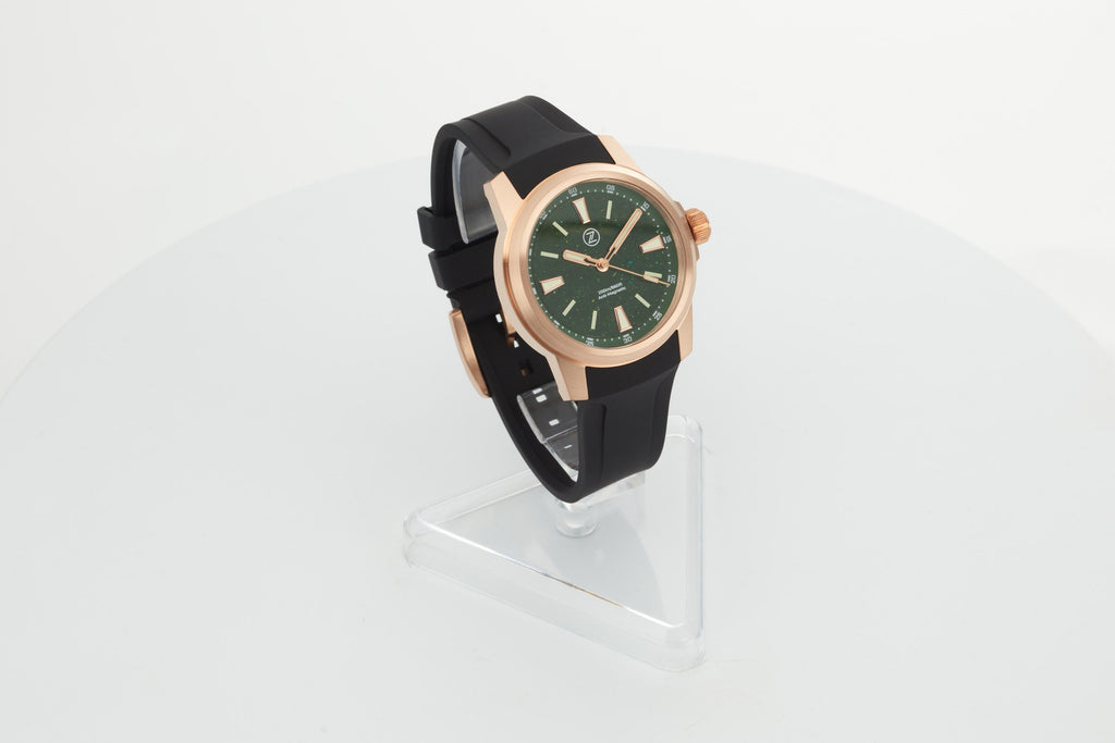 Aurora Field 38mm Br 'Green Aventurine'