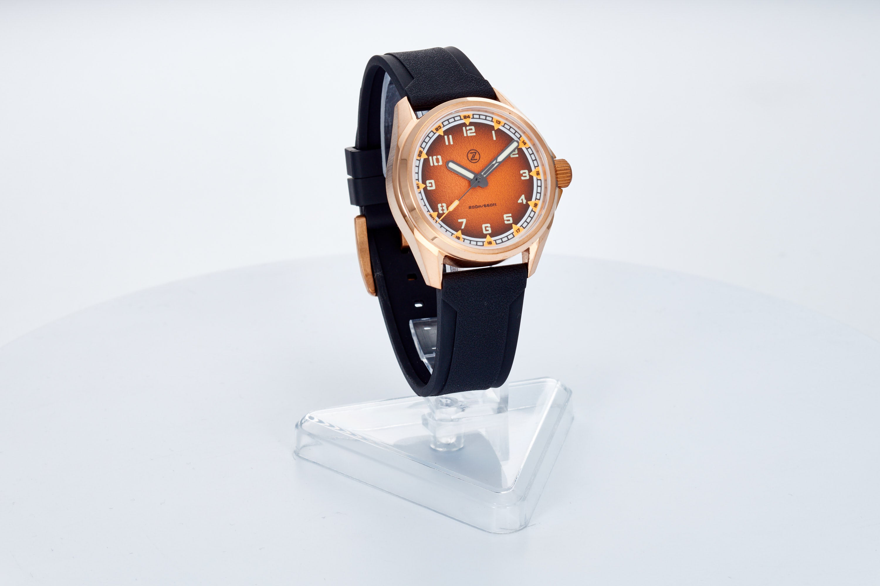 Swordfish Field 38mm Bronze 'Burnt Orange'