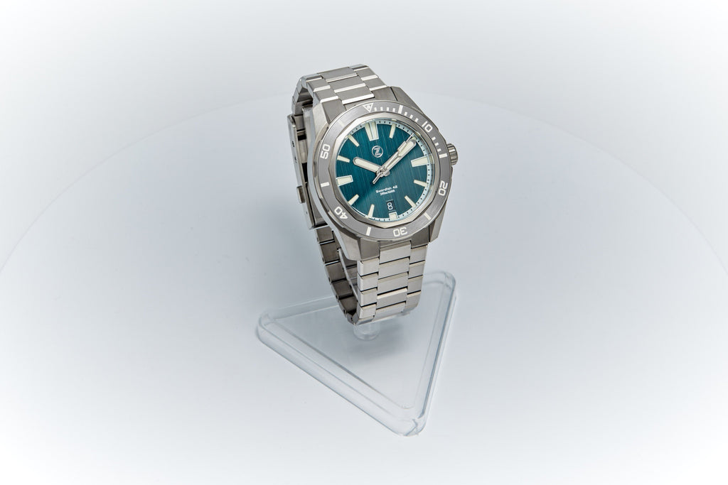 Swordfish 42mm Ti 'Teal'