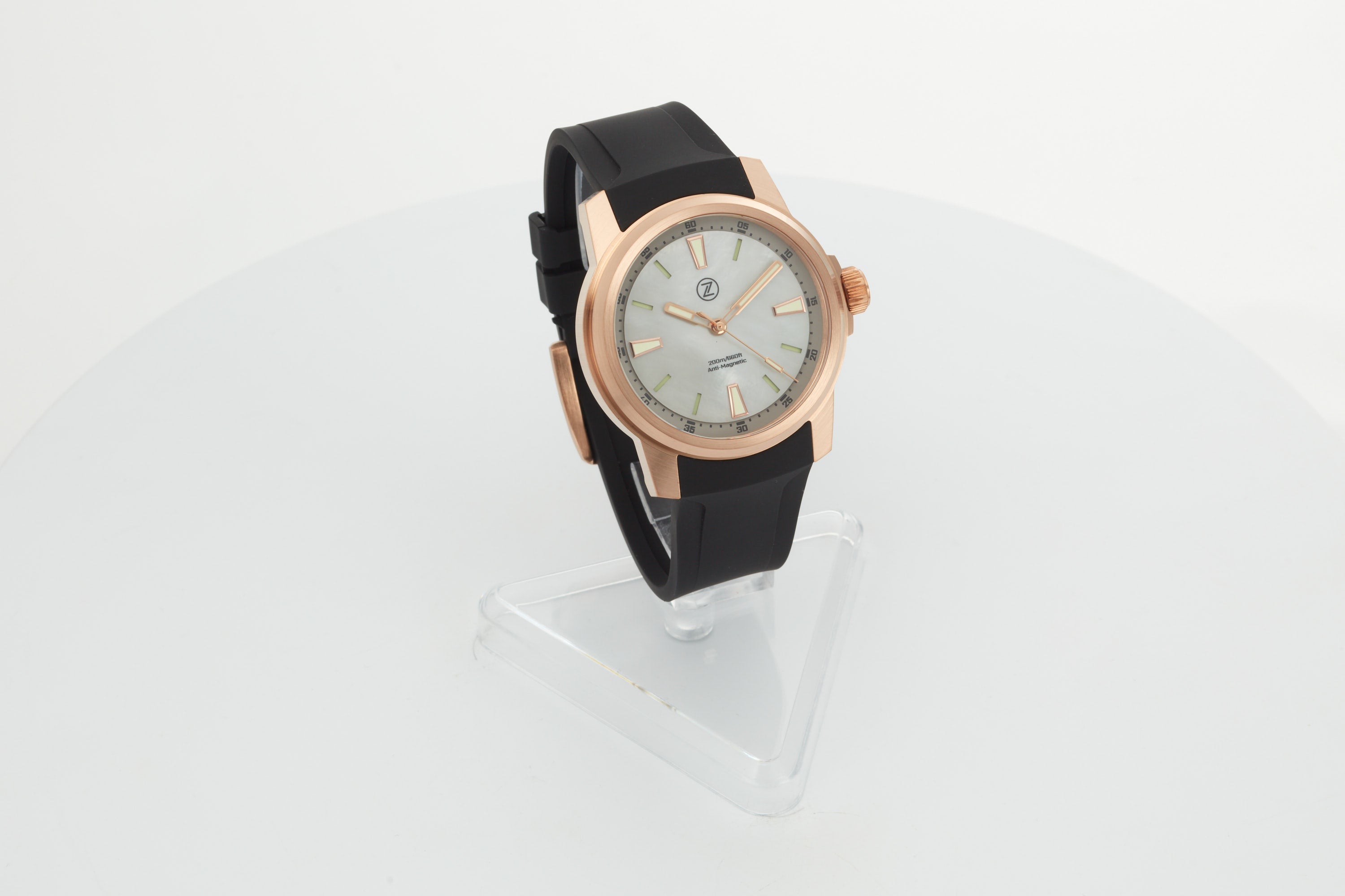 Aurora Field 42mm Br 'Grey MOP'