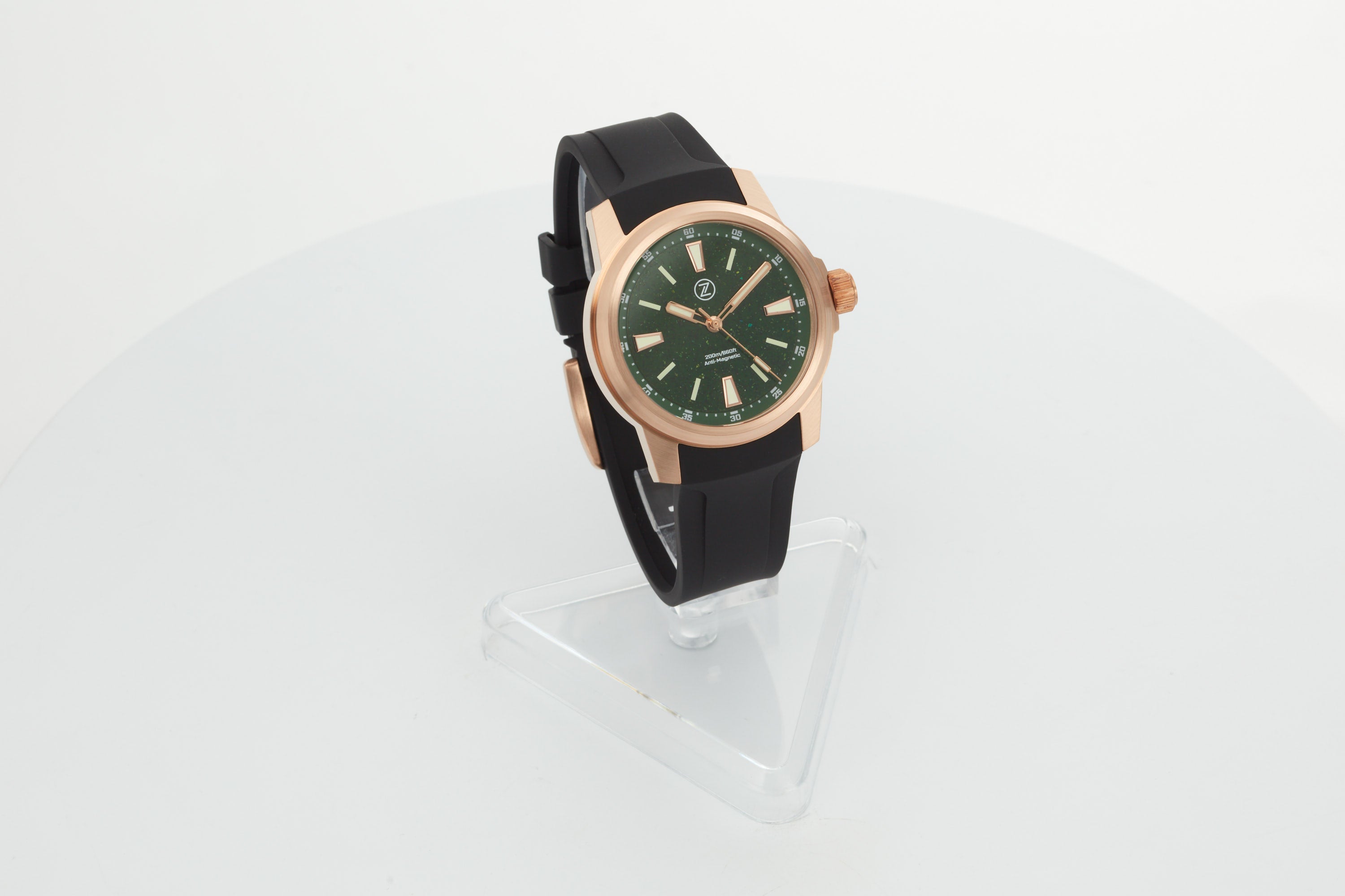 Aurora Field 38mm Br 'Green Aventurine'