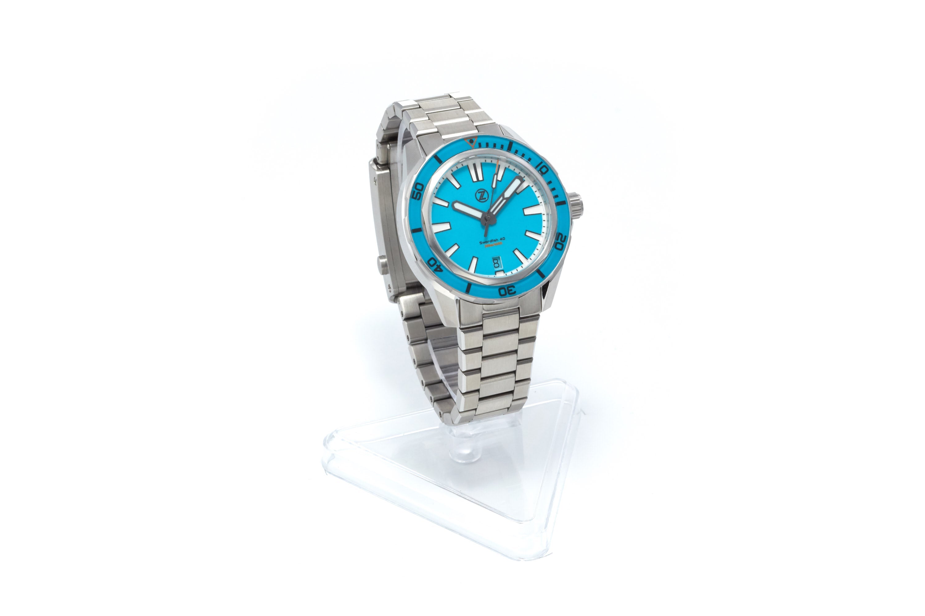Swordfish 40mm SS 'Sky Blue'