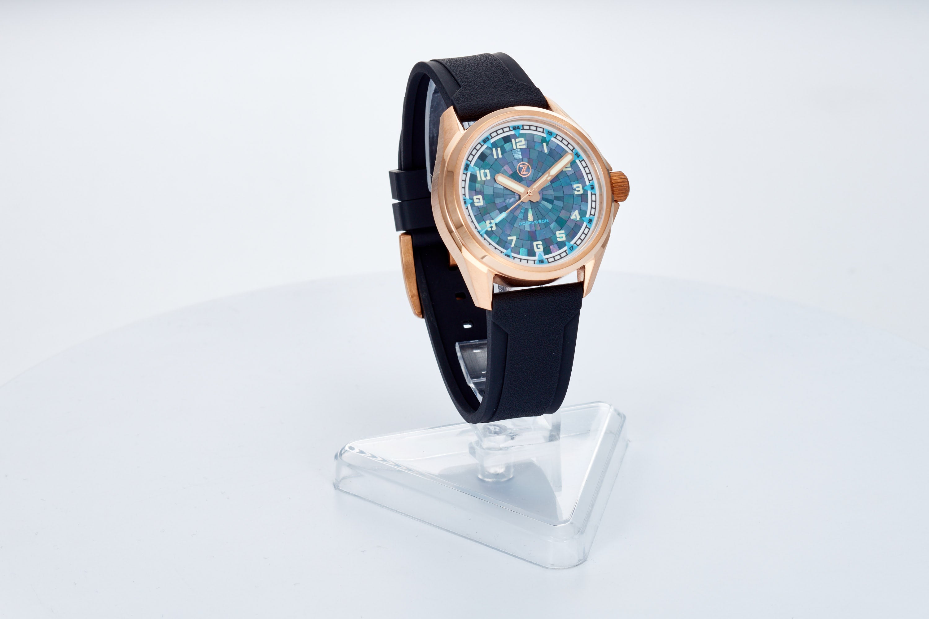 Swordfish Field 38mm Bronze 'MOP'
