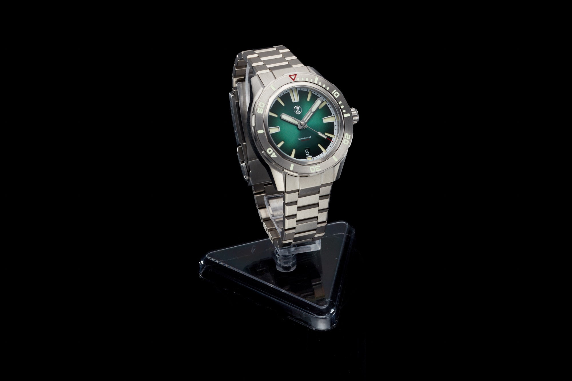 Swordfish 40mm Ti Emerald Green