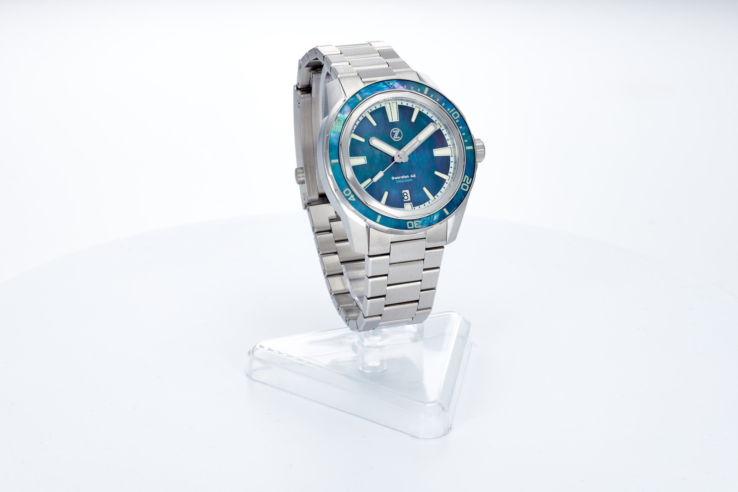 Swordfish 42mm SS MOP