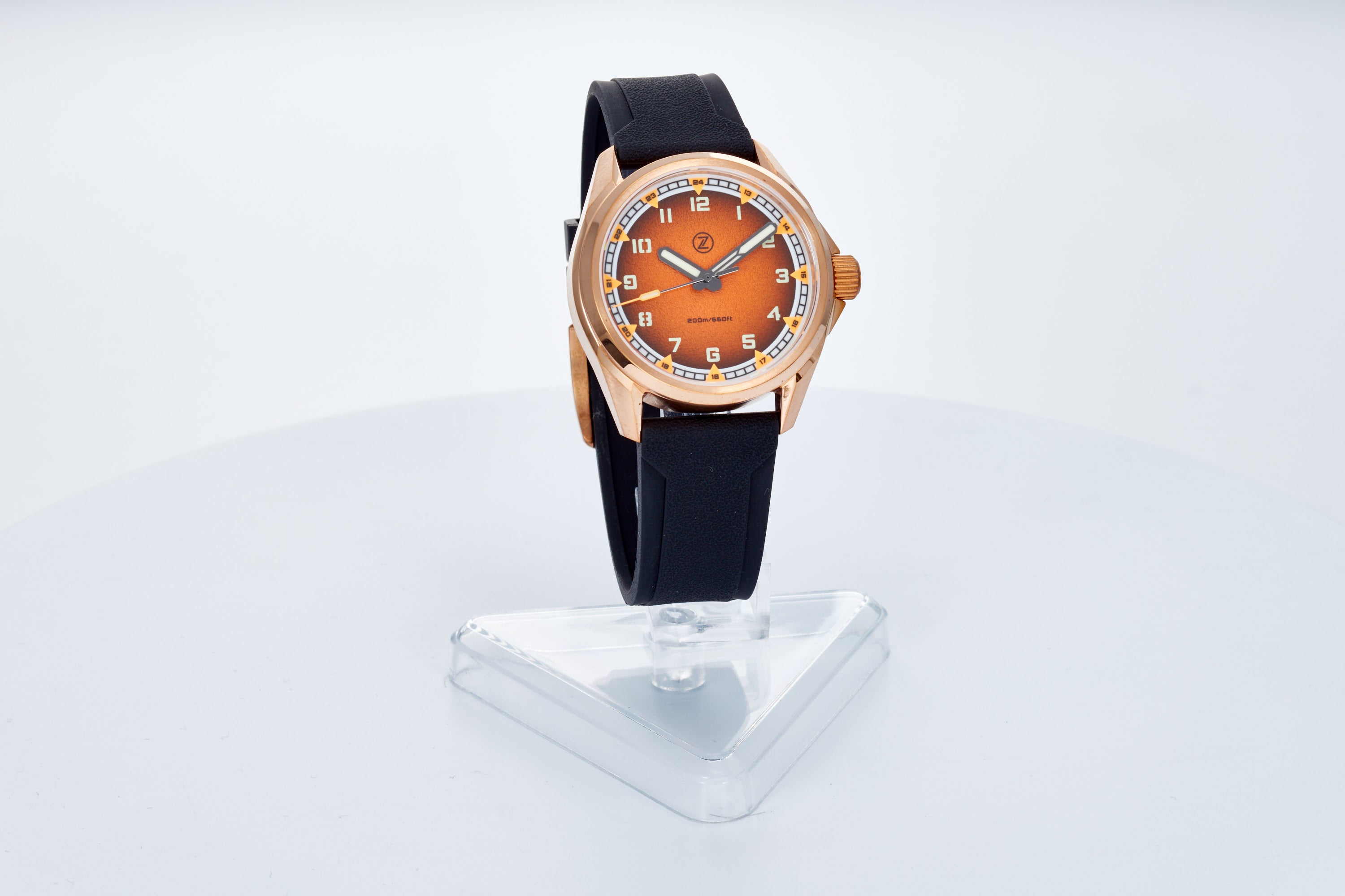 Swordfish Field 38mm Bronze 'Burnt Orange'