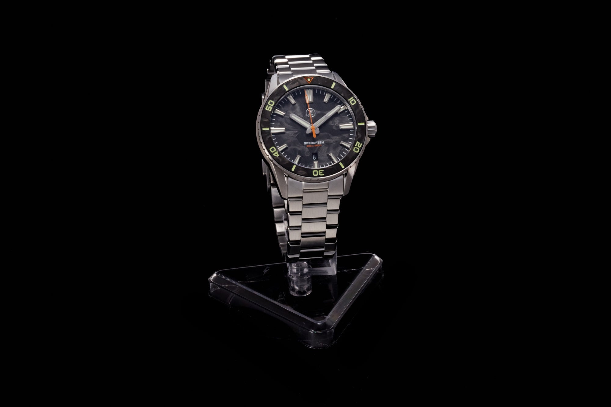 Spearfish 40mm Diver 'Forged Carbon'