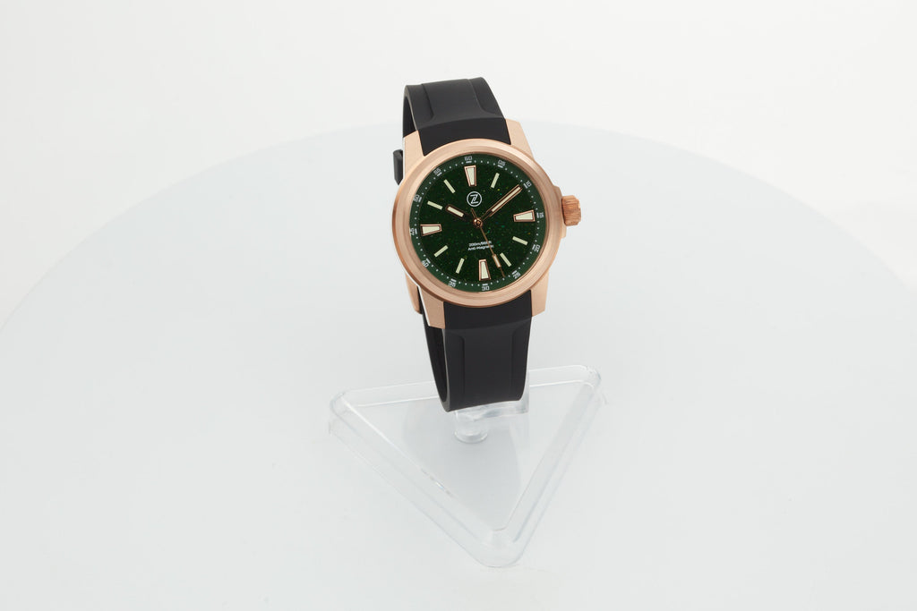 Aurora Field 38mm Br 'Green Aventurine'