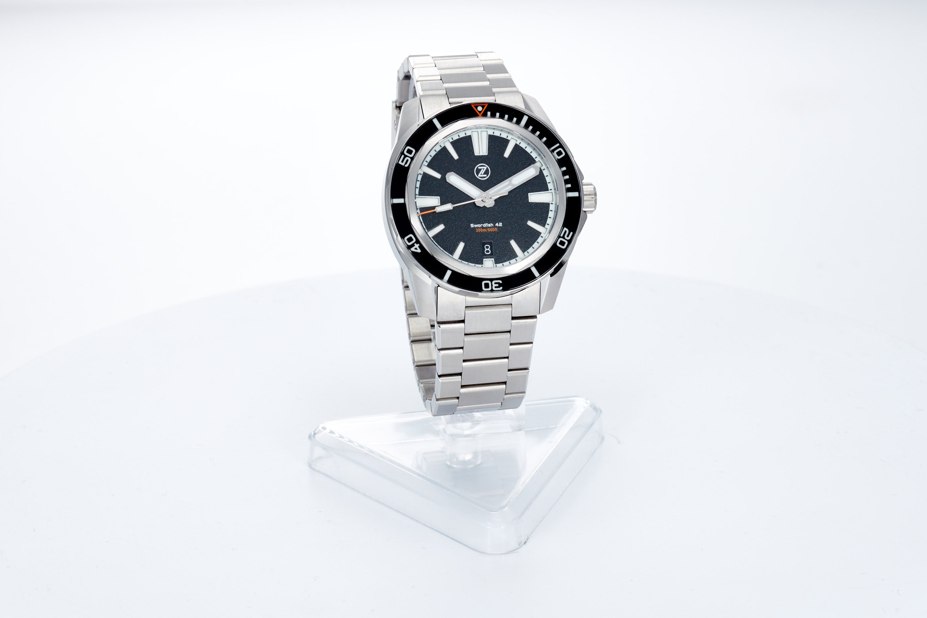Swordfish 42mm SS 'Black Sand'
