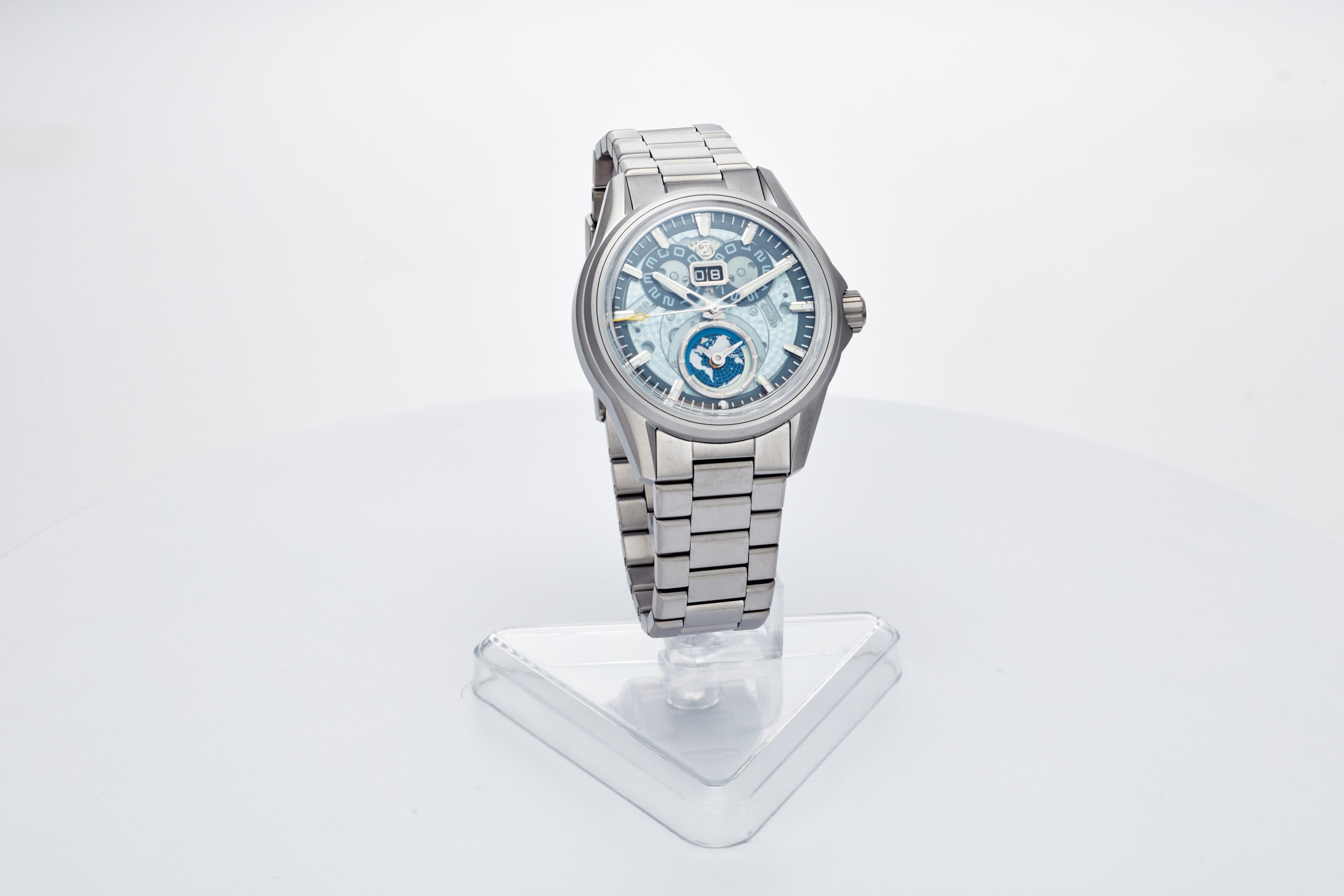 Spearfish Dual Time Ti 'Ocean Blue'