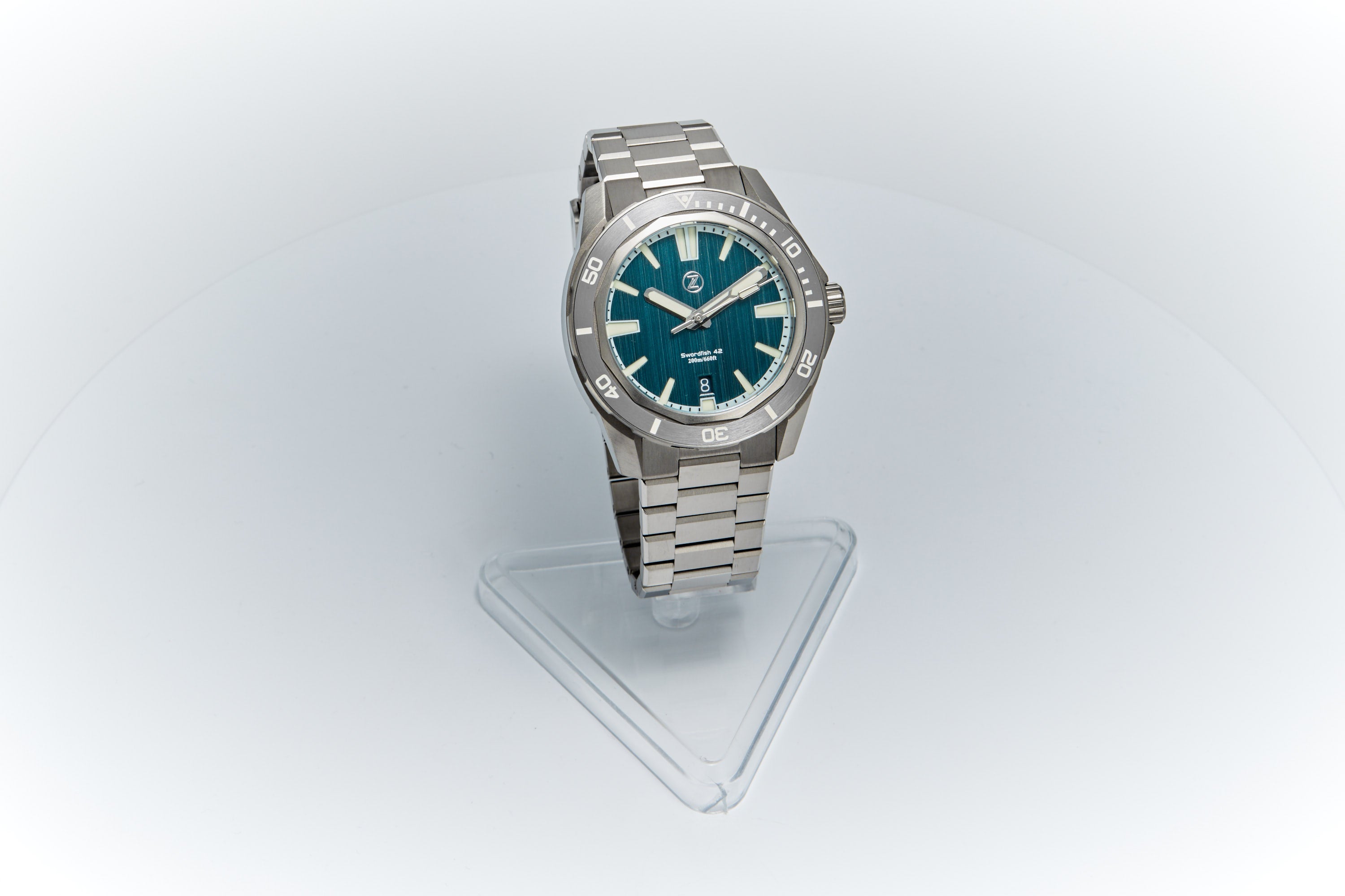 Swordfish 42mm Ti 'Teal'