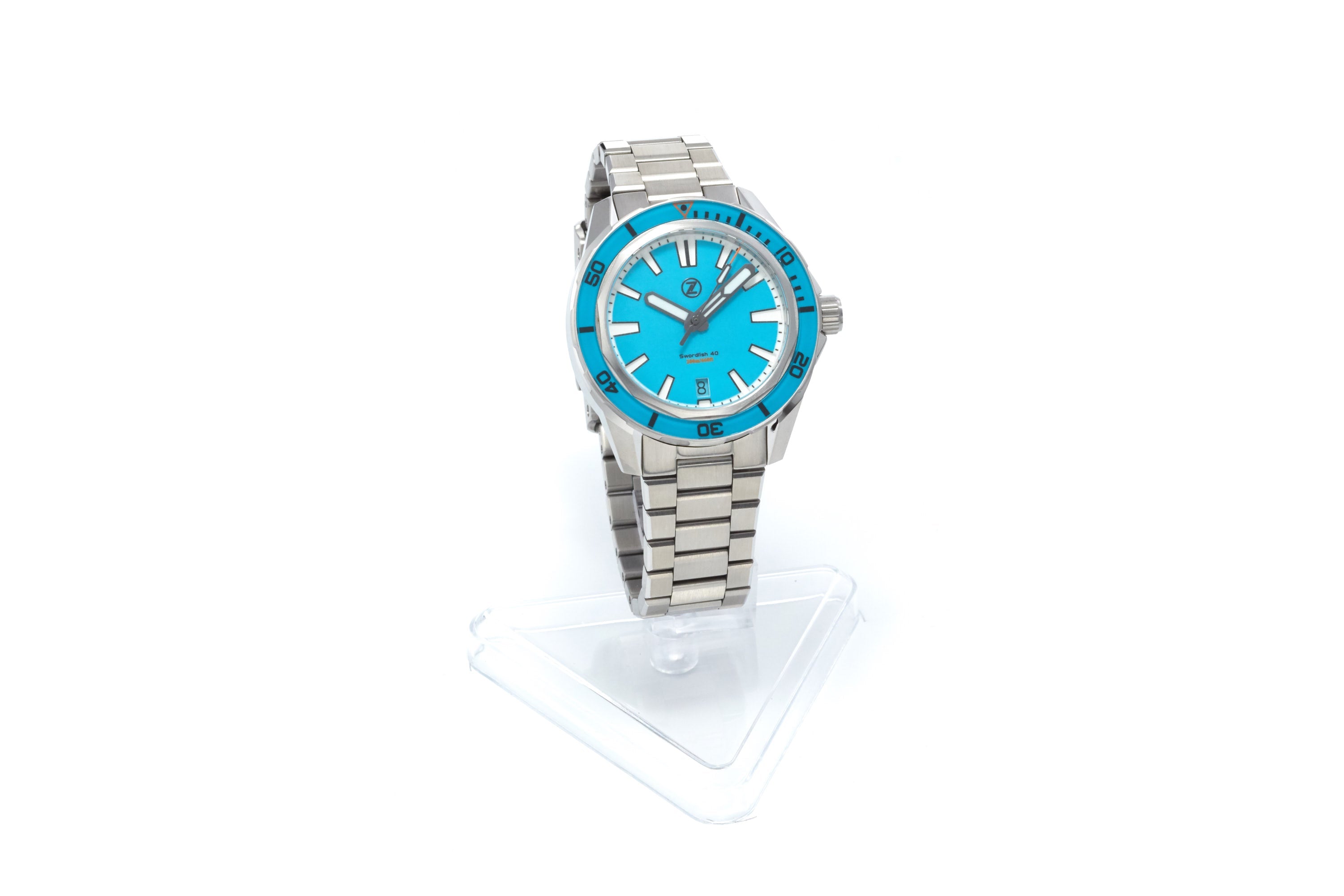 Swordfish 40mm SS 'Sky Blue'