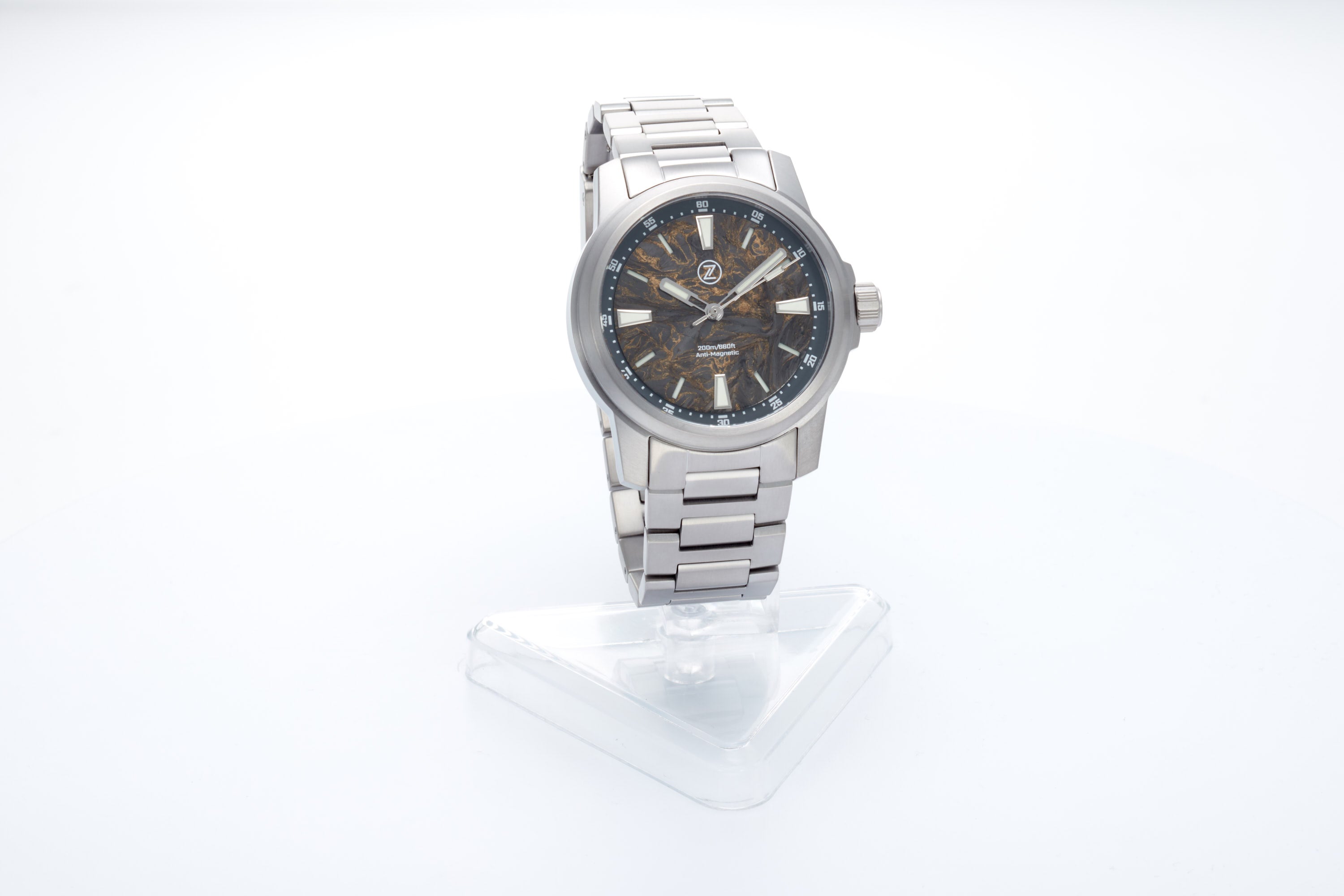 Aurora Field 42mm Ti 'Gold Carbon'