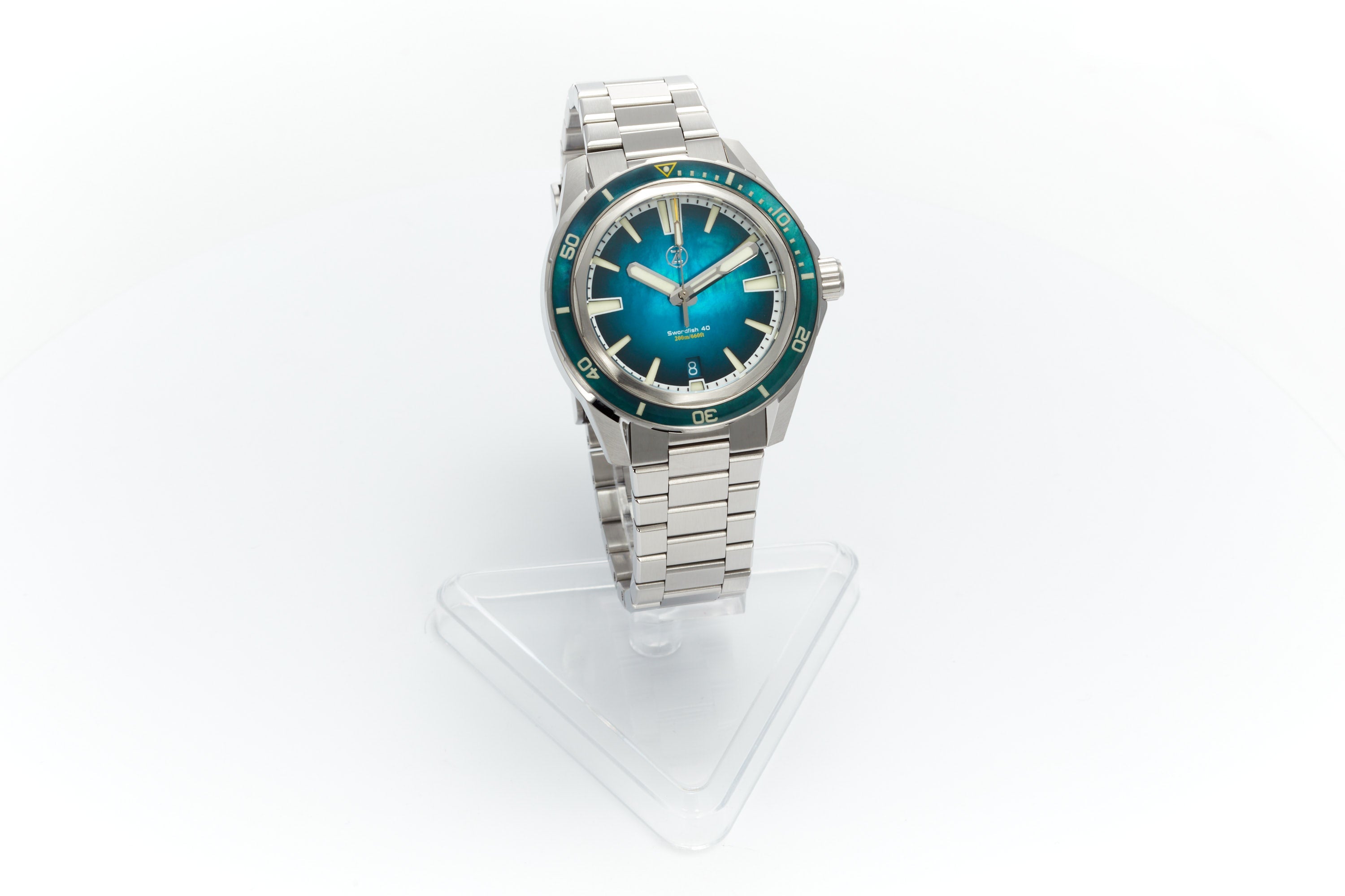 Swordfish 40mm SS Teal MOP