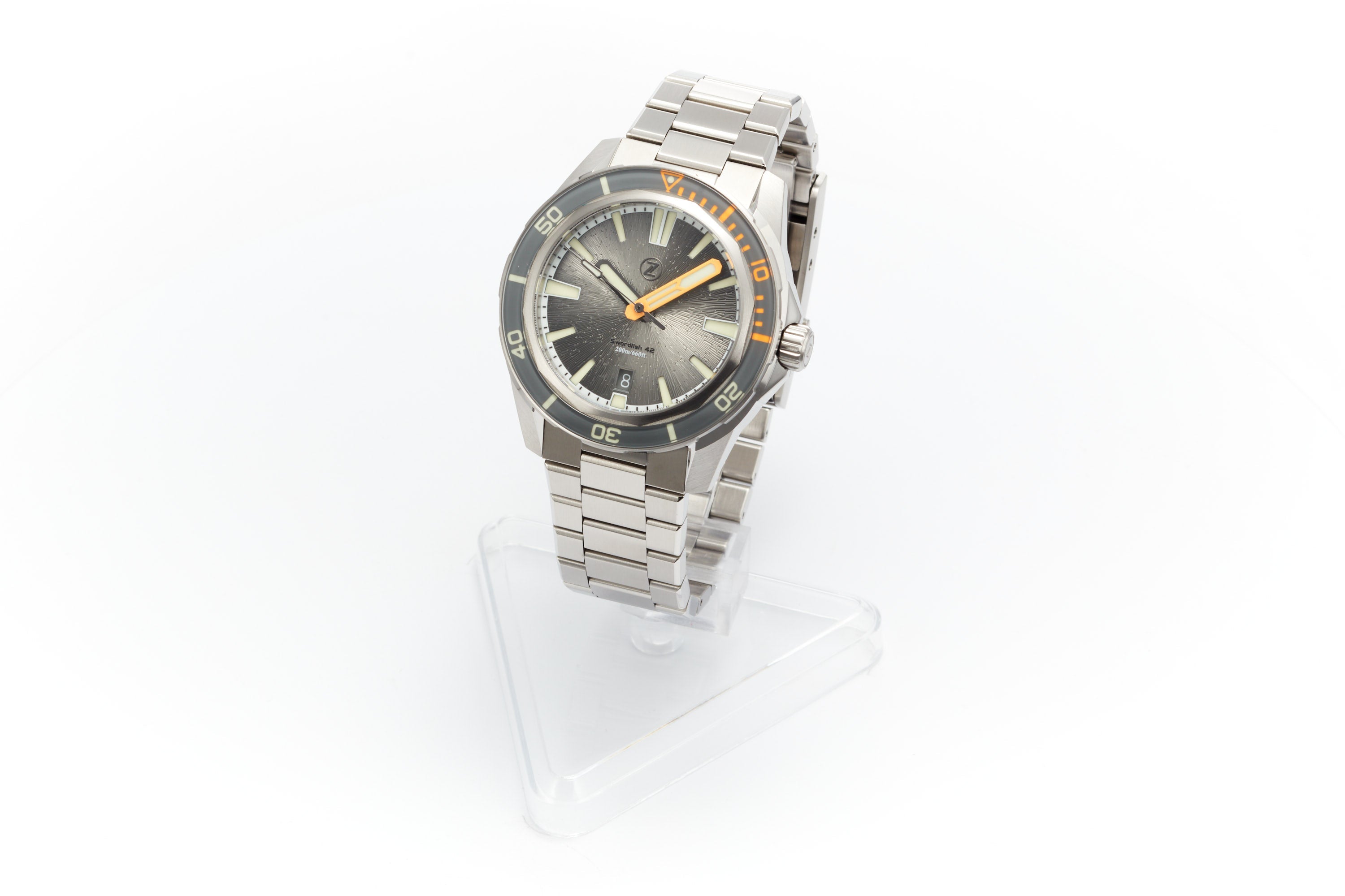 Swordfish 42mm SS 'Nimbus Grey'