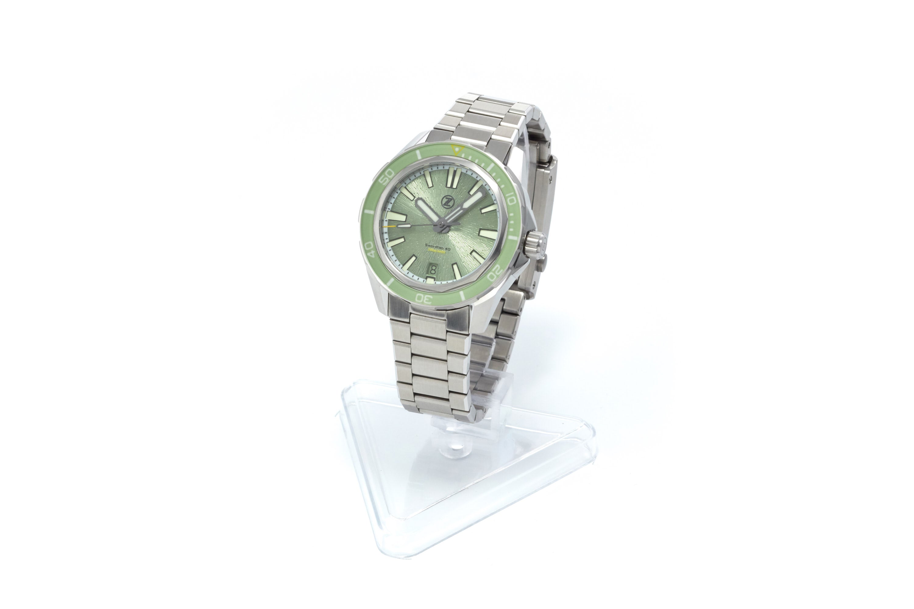 Swordfish 40mm SS 'Sage Green'