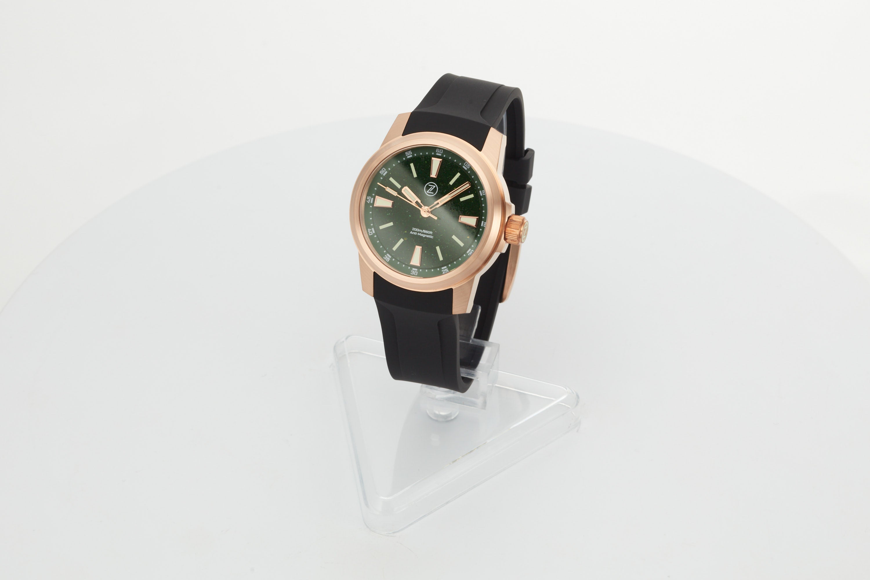 Aurora Field 38mm Br 'Green Aventurine'